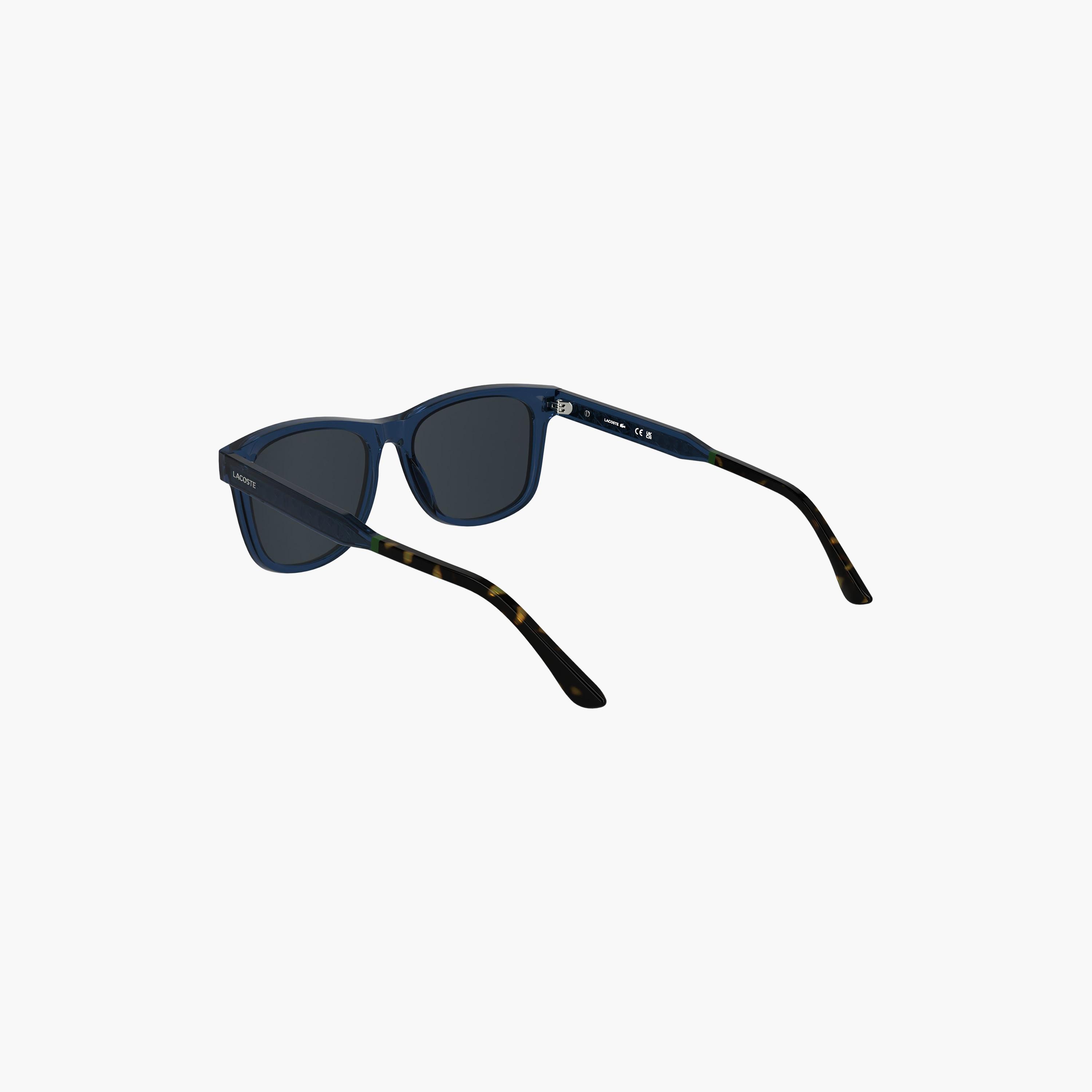 نظارات شمسية رجالية من لاكوست، مربعة الشكل، زرقاء اللون | L6060S.410-men-sunglasses-image-2