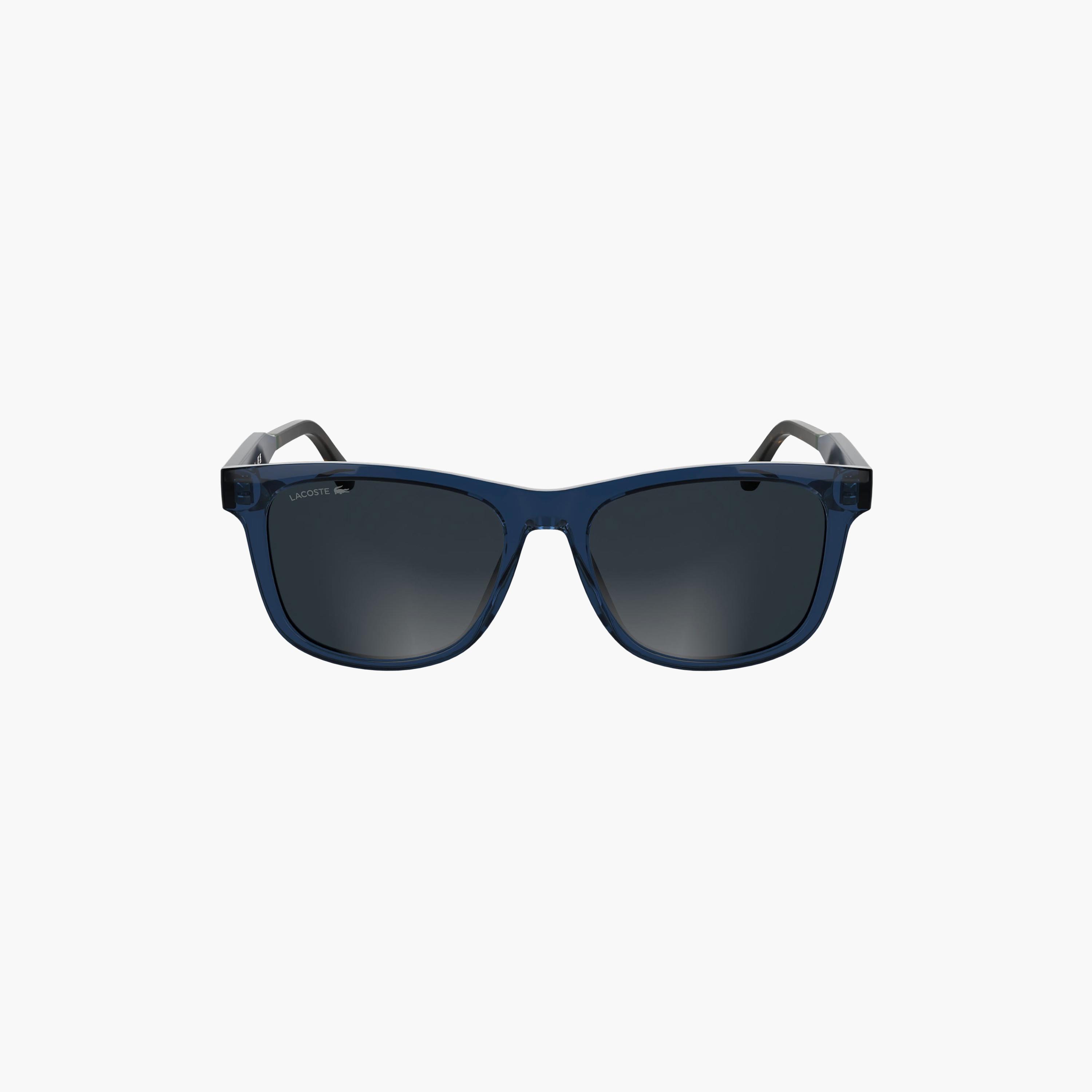 نظارات شمسية رجالية من لاكوست، مربعة الشكل، زرقاء اللون | L6060S.410-men-sunglasses-image-7