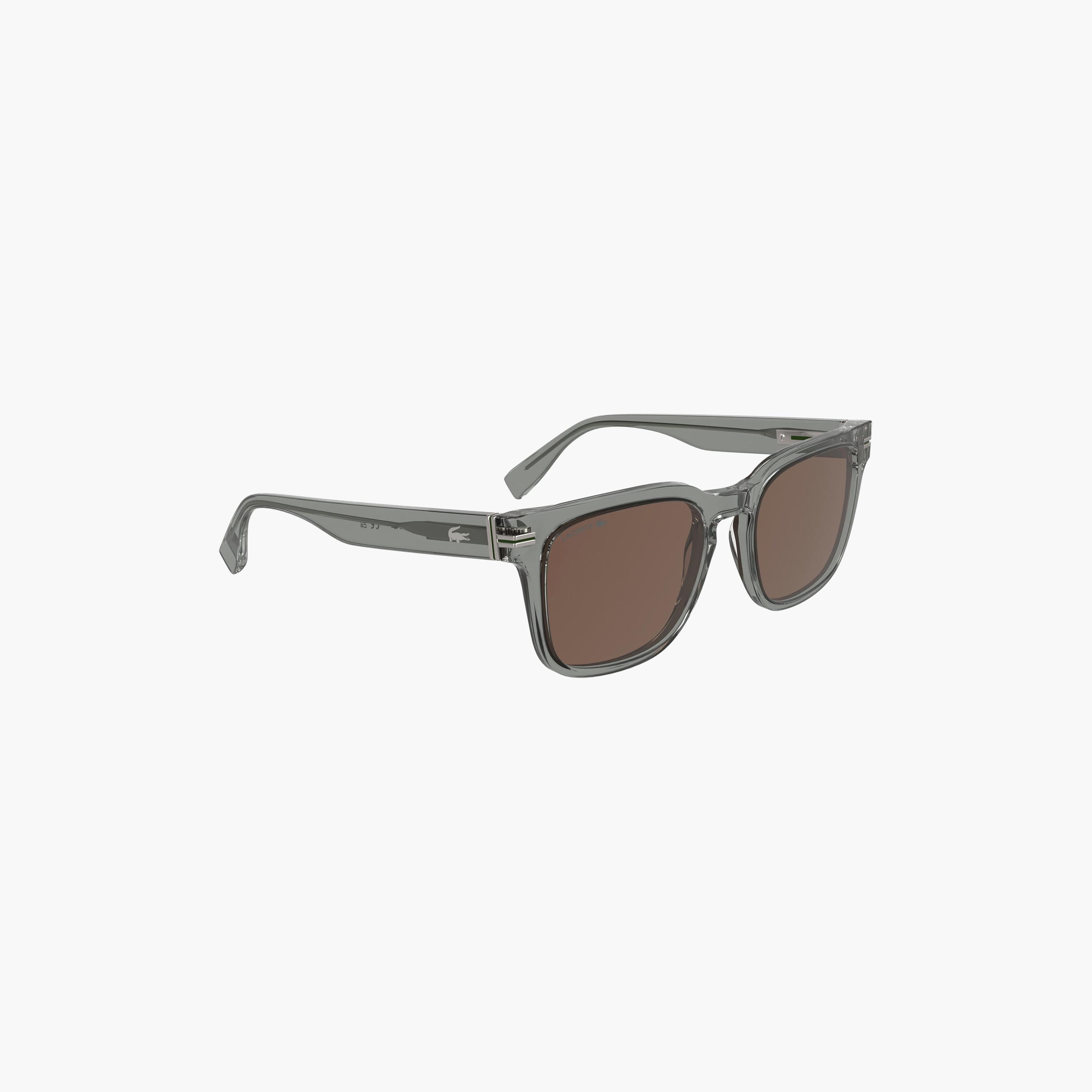 نظارات شمسية رجالية من لاكوست، مربعة الشكل، بنية اللون | L6065S.038-men-sunglasses-image-4