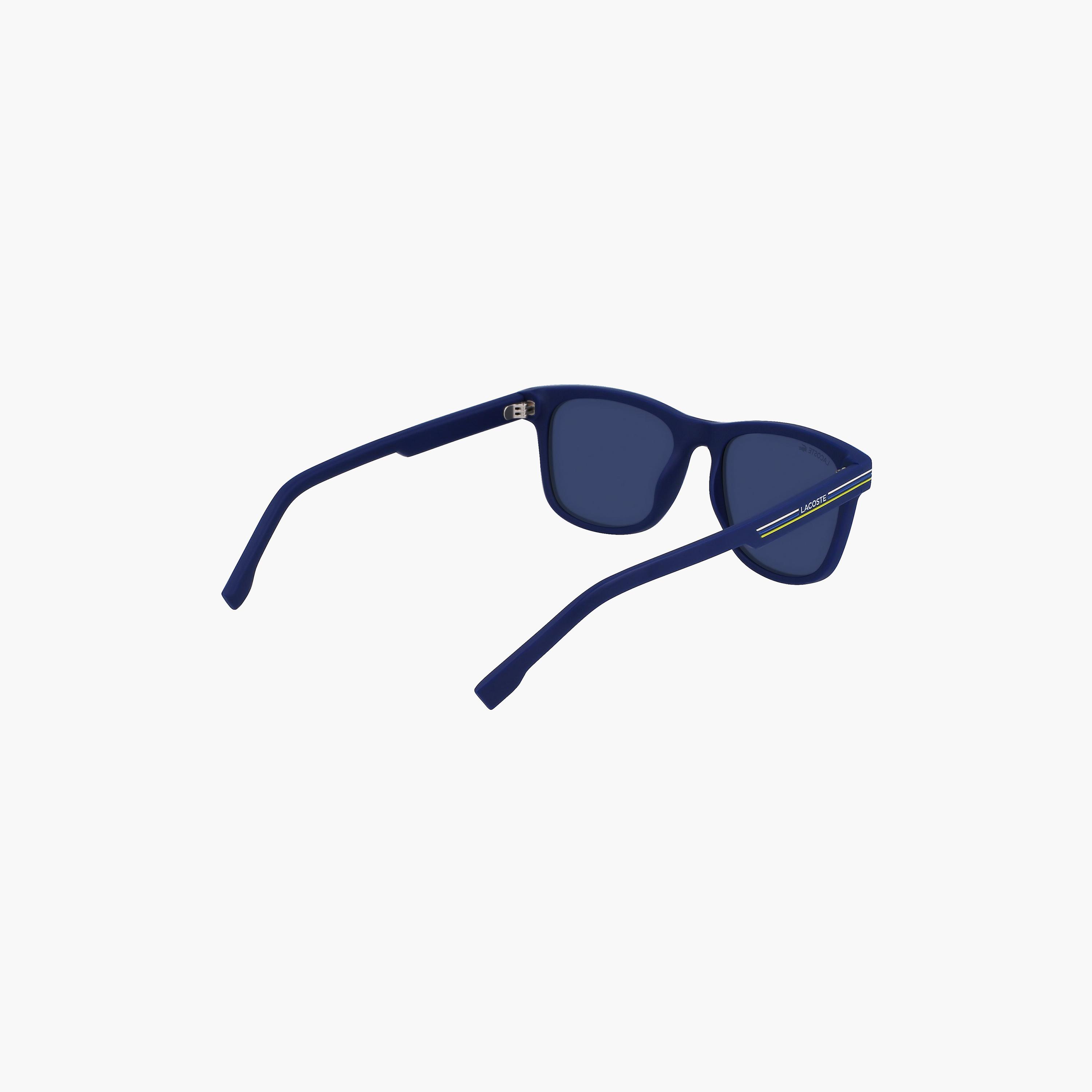 نظارات شمسية رجالية من لاكوست، مربعة الشكل، زرقاء اللون | L995SN.401-men-sunglasses-image-3