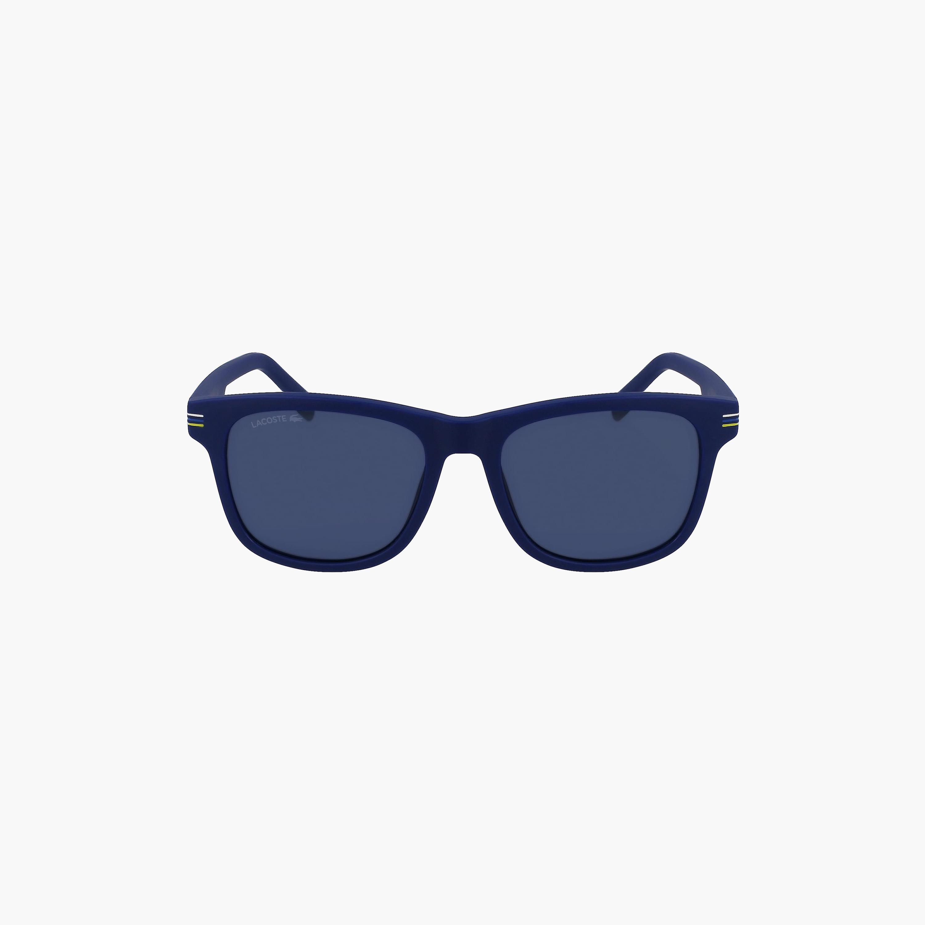 نظارات شمسية رجالية من لاكوست، مربعة الشكل، زرقاء اللون | L995SN.401-men-sunglasses-image-7