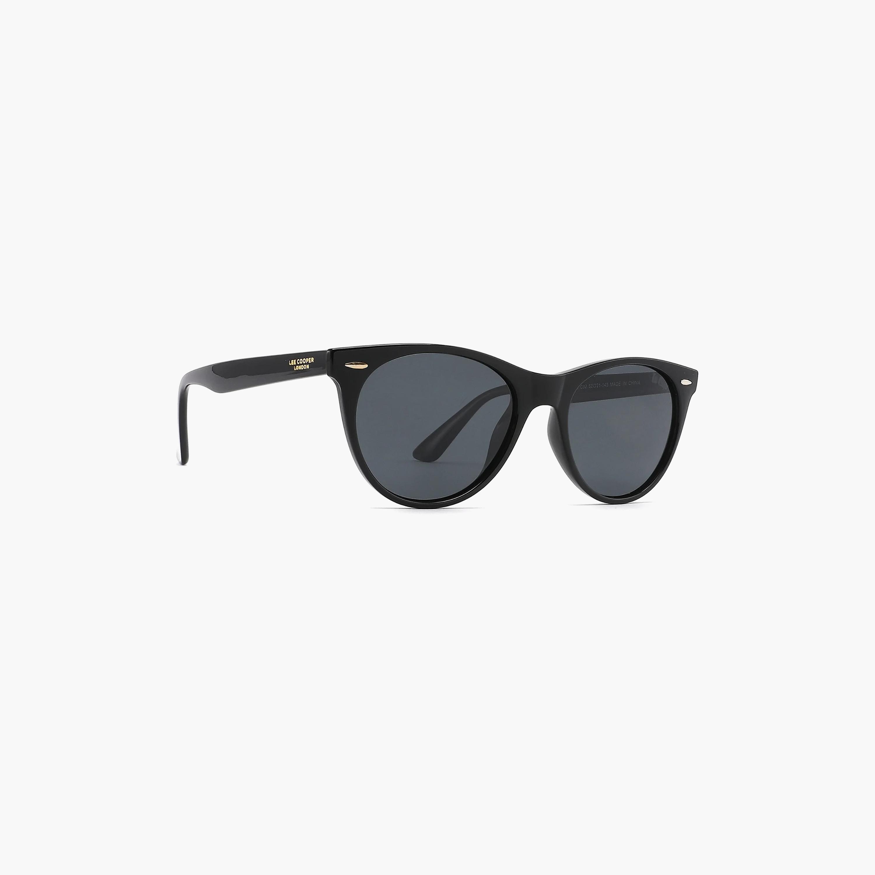 نظارات شمسية رمادية دائرية مستقطبة للجنسين من لي كوبر | LC1002C02-men-sunglasses-image-2