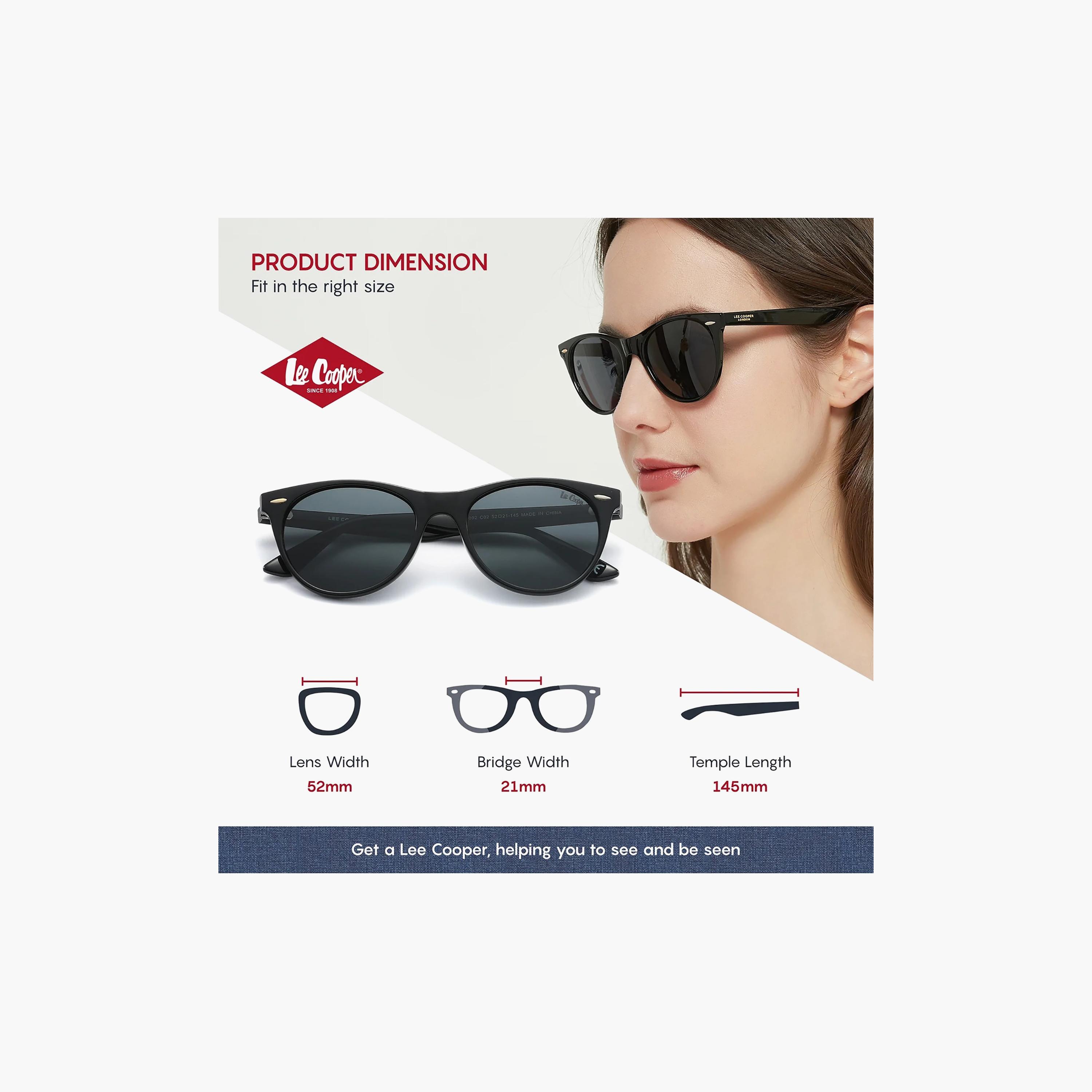 نظارات شمسية رمادية دائرية مستقطبة للجنسين من لي كوبر | LC1002C02-men-sunglasses-image-4