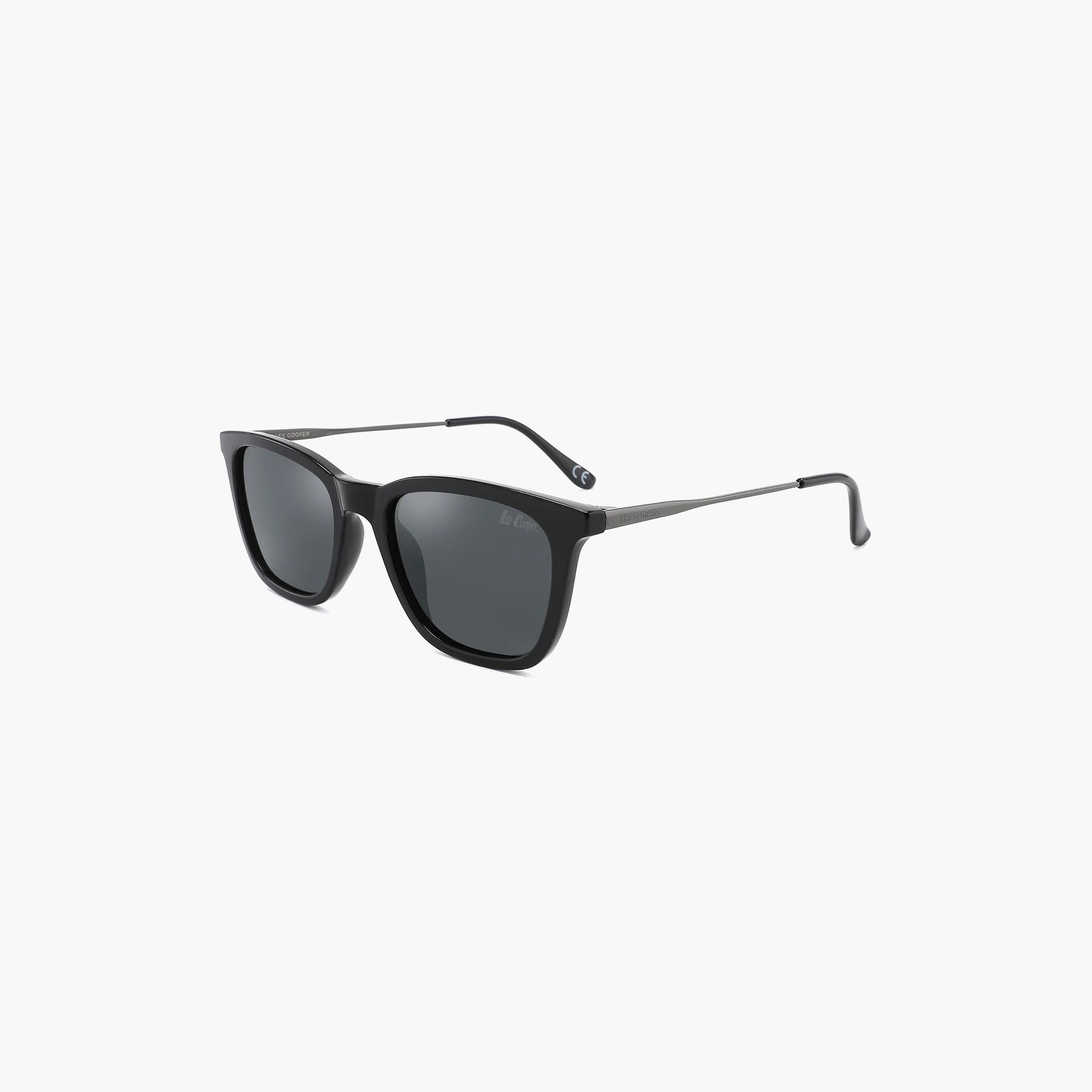 نظارات شمسية مربعة رمادية اللون من لي كوبر للرجال | LC1003C03-men-sunglasses-image-1