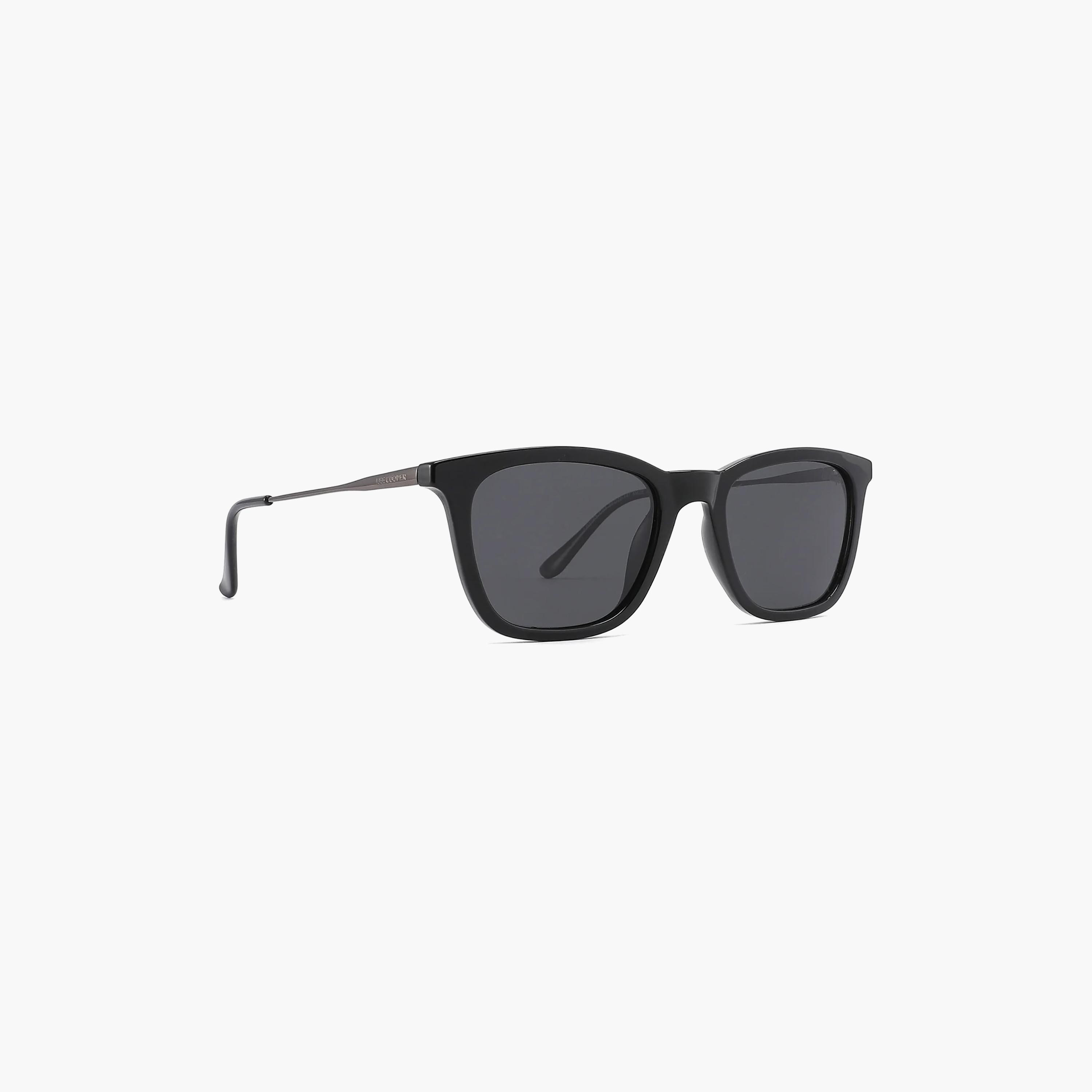 نظارات شمسية مربعة رمادية اللون من لي كوبر للرجال | LC1003C03-men-sunglasses-image-2
