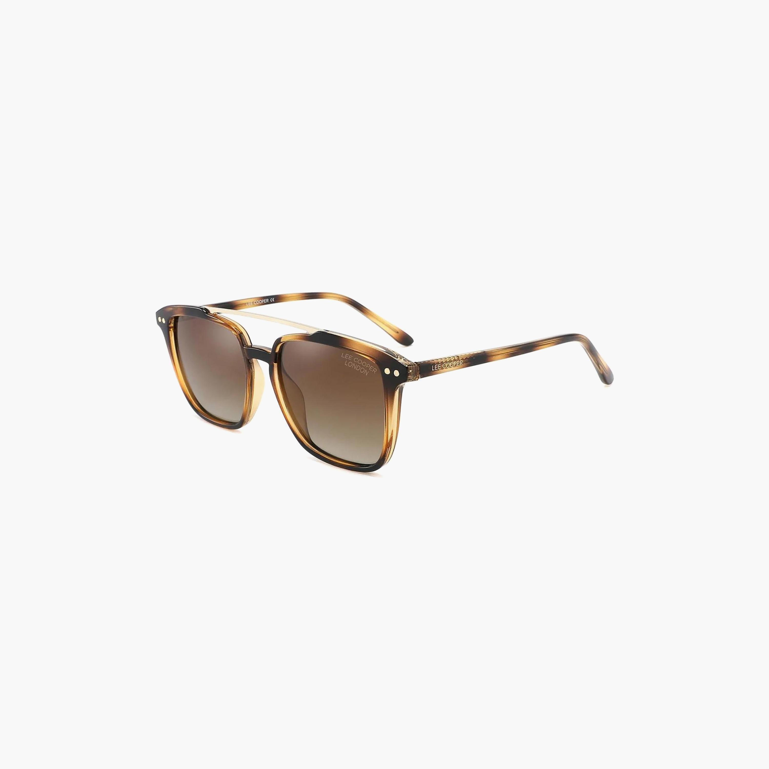 نظارات شمسية مربعة رمادية مستقطبة للجنسين من لي كوبر | LC1019C02-men-sunglasses-image-1