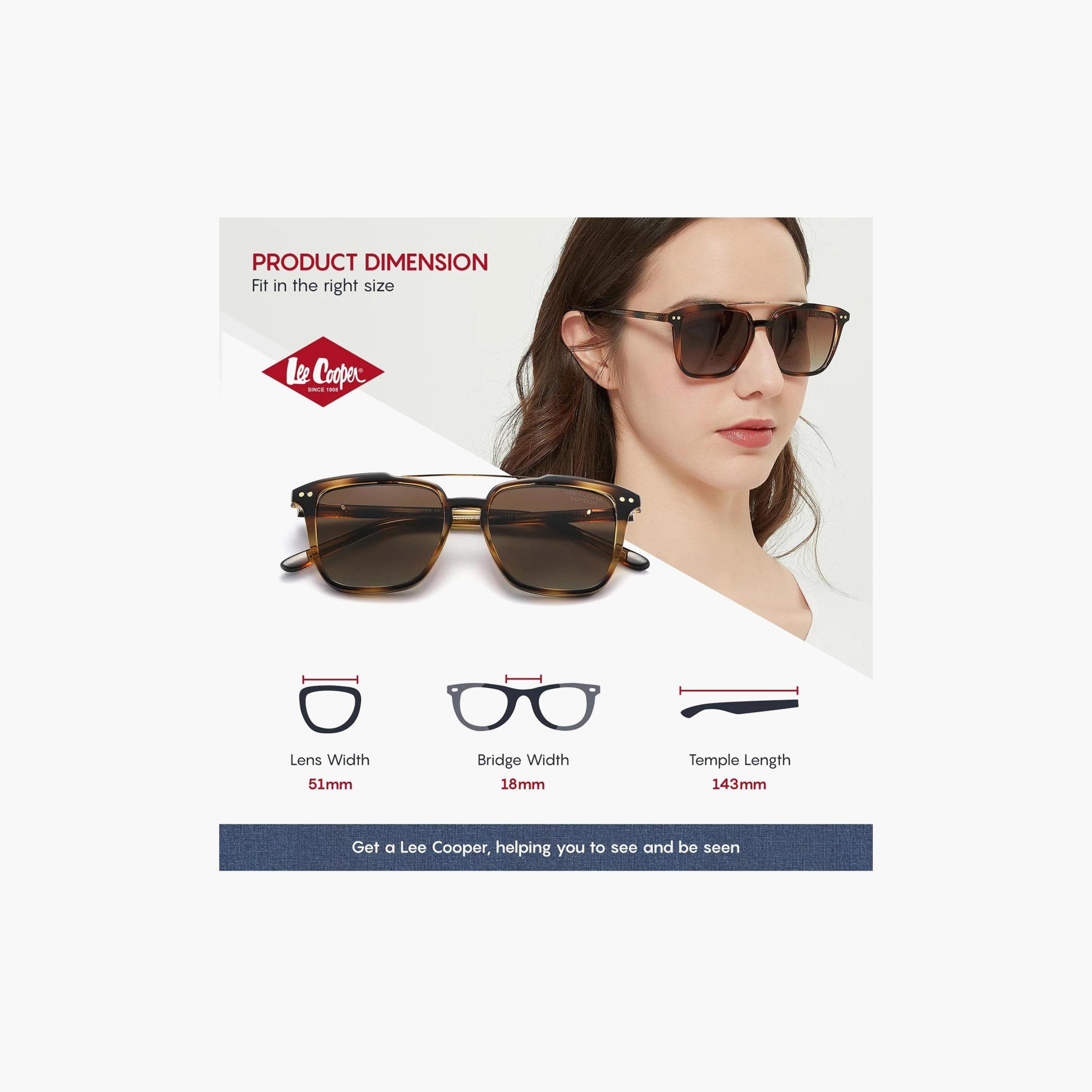 نظارات شمسية مربعة رمادية مستقطبة للجنسين من لي كوبر | LC1019C02-men-sunglasses-image-5