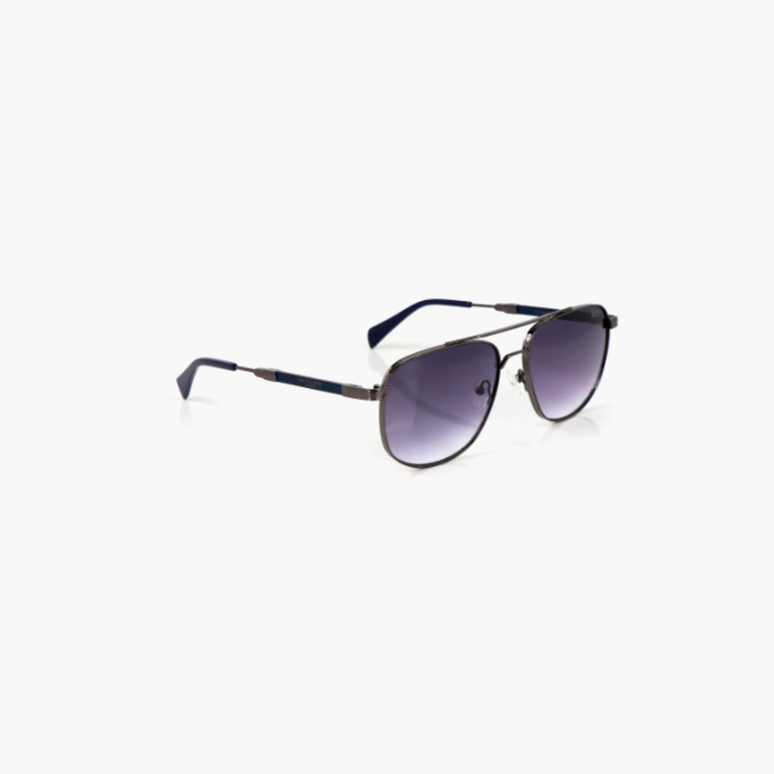 نظارات شمسية رجالية من لي كوبر بتصميم طيار وعدسات رمادية مستقطبة | LCM10245C3-men-sunglasses-image-2