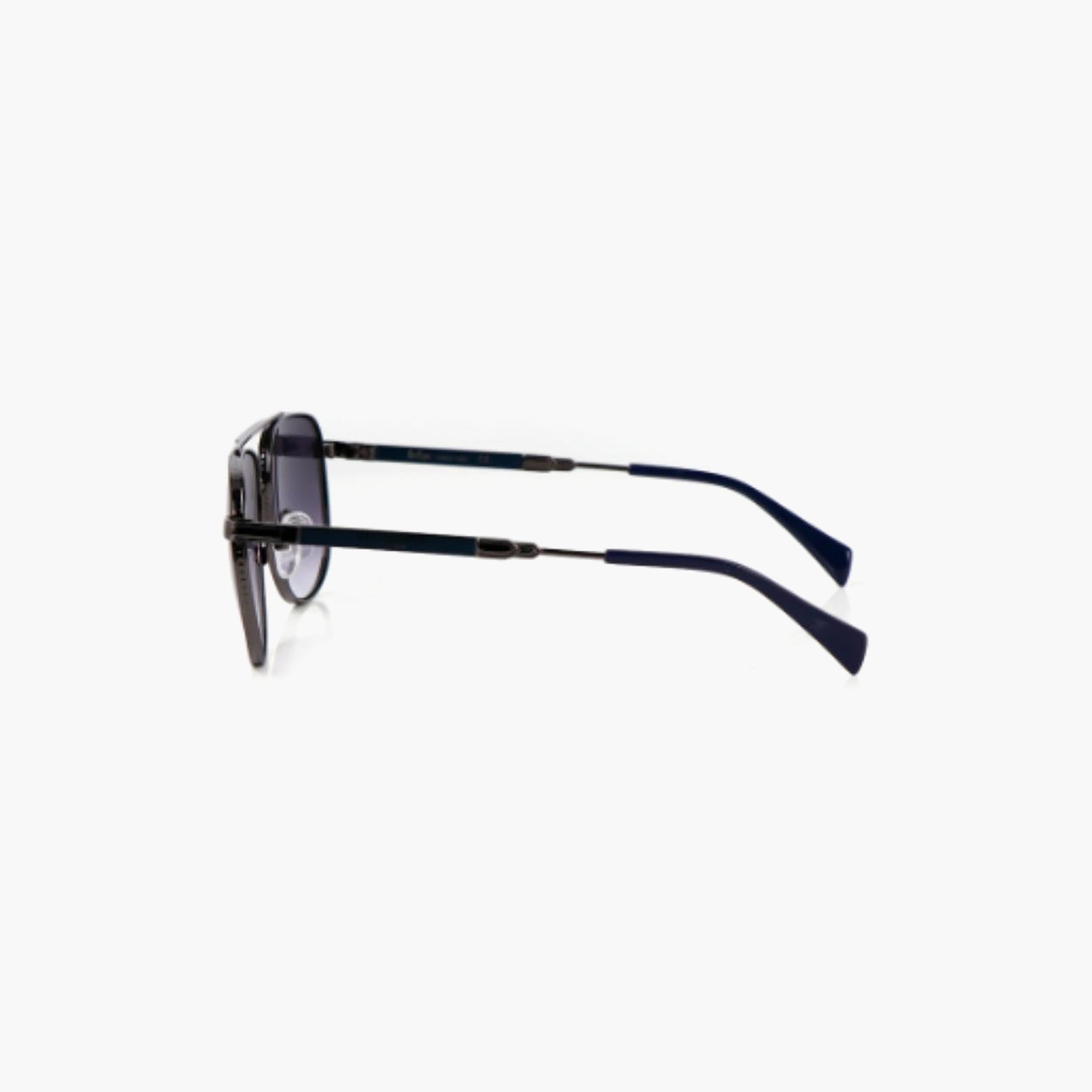 نظارات شمسية رجالية من لي كوبر بتصميم طيار وعدسات رمادية مستقطبة | LCM10245C3-men-sunglasses-image-3