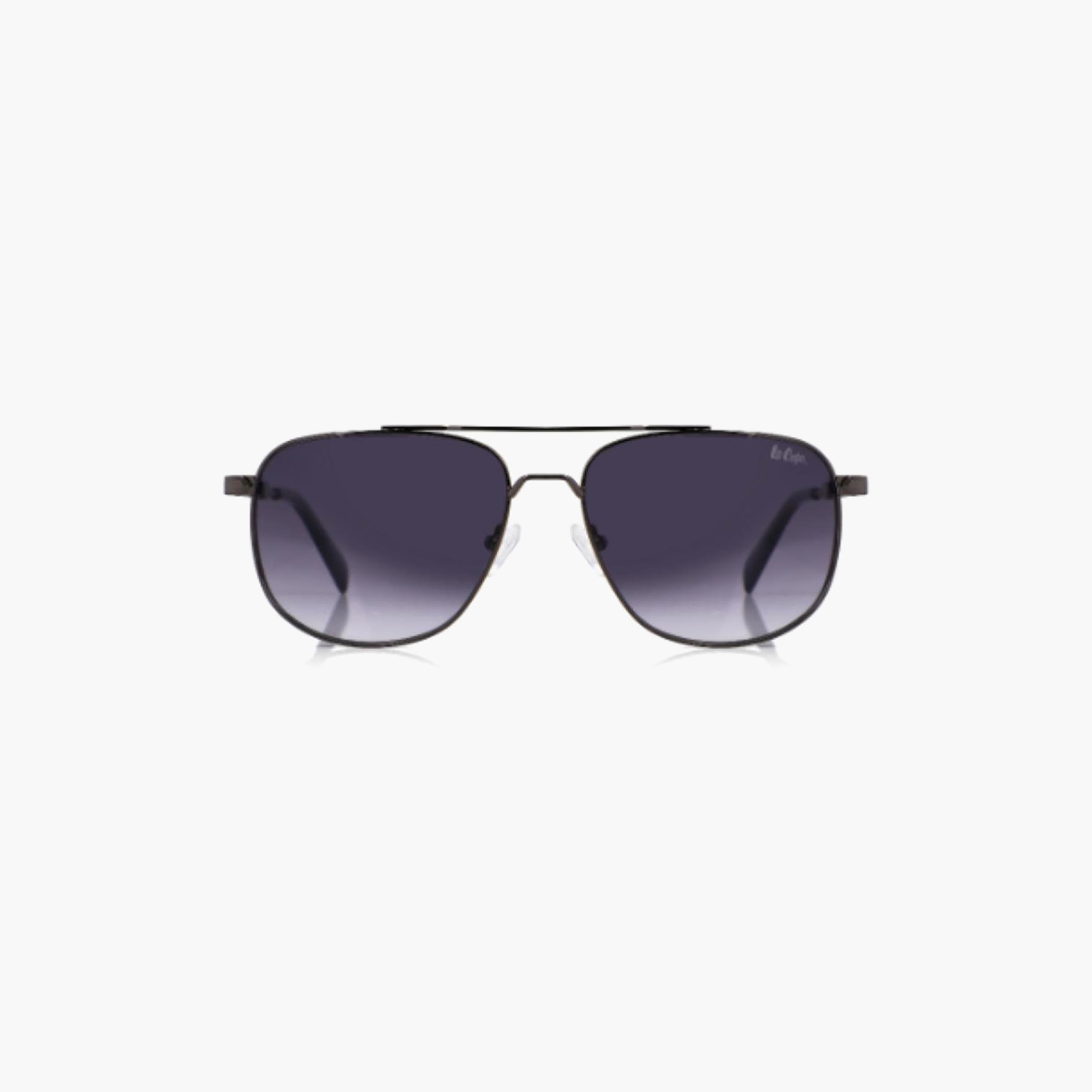 نظارات شمسية رجالية من لي كوبر بتصميم طيار وعدسات رمادية مستقطبة | LCM10245C3-men-sunglasses-image-4