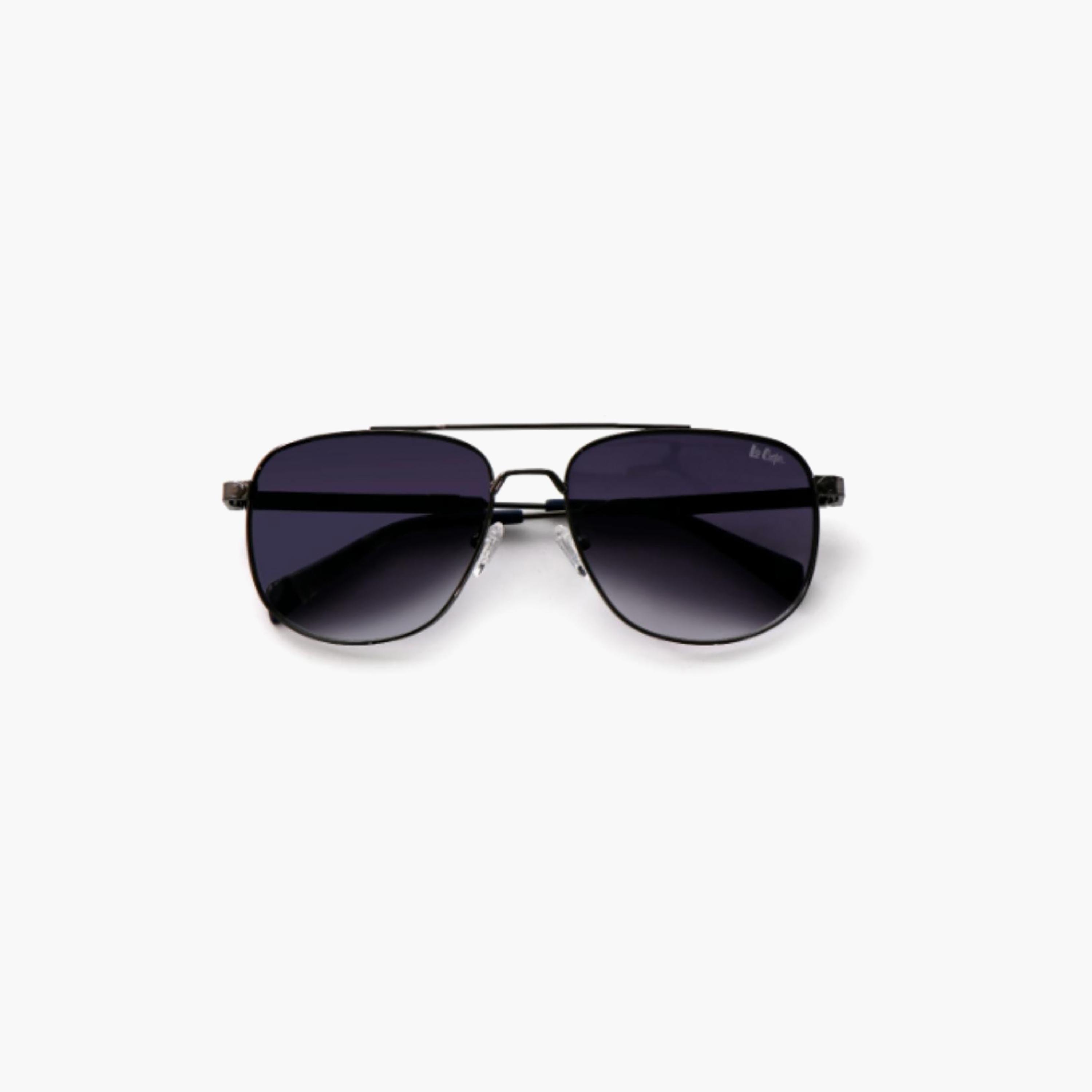 نظارات شمسية رجالية من لي كوبر بتصميم طيار وعدسات رمادية مستقطبة | LCM10245C3-men-sunglasses-image-5