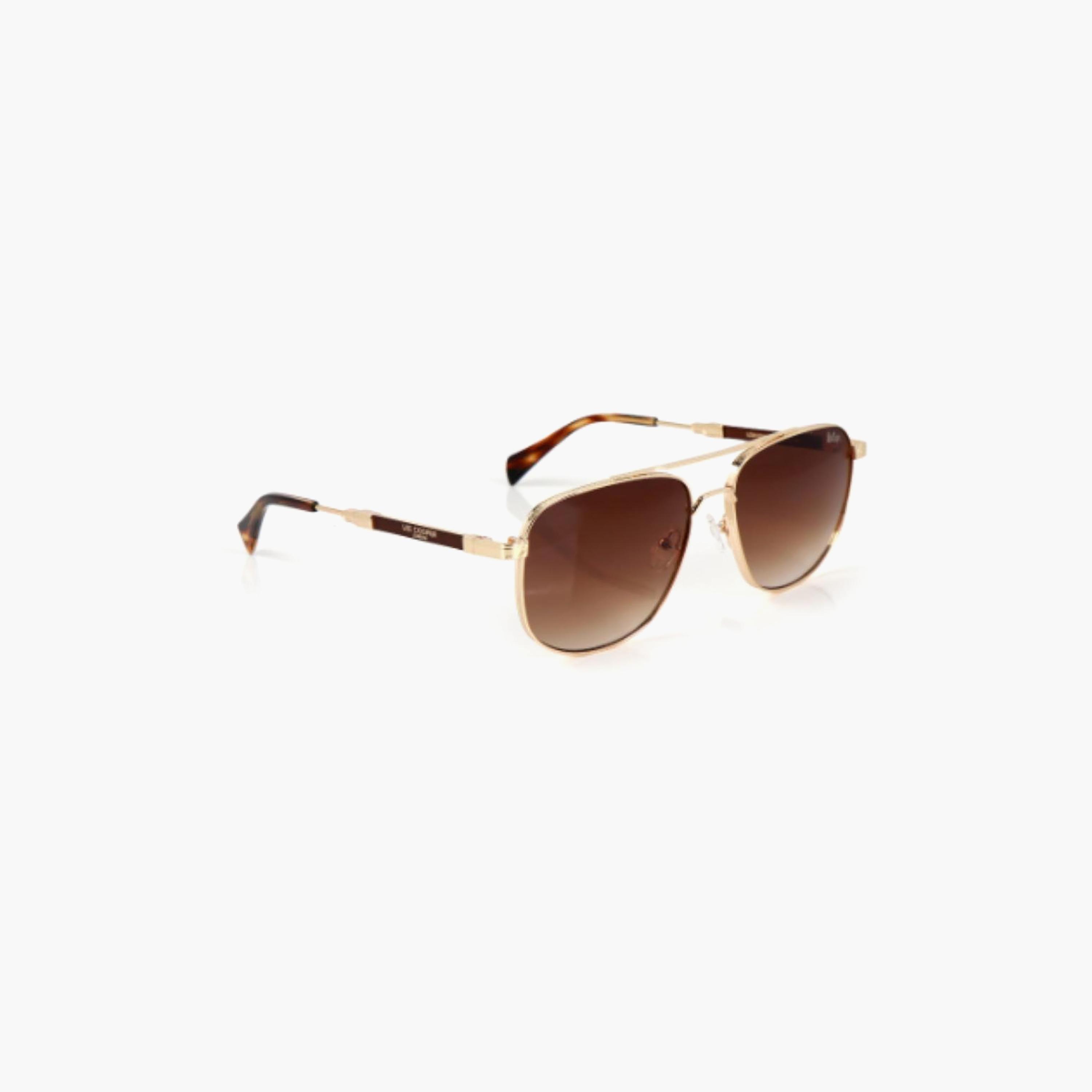 نظارات شمسية رجالية من لي كوبر بتصميم طيار وعدسات بنية مستقطبة | LCM10245C5-men-sunglasses-image-2