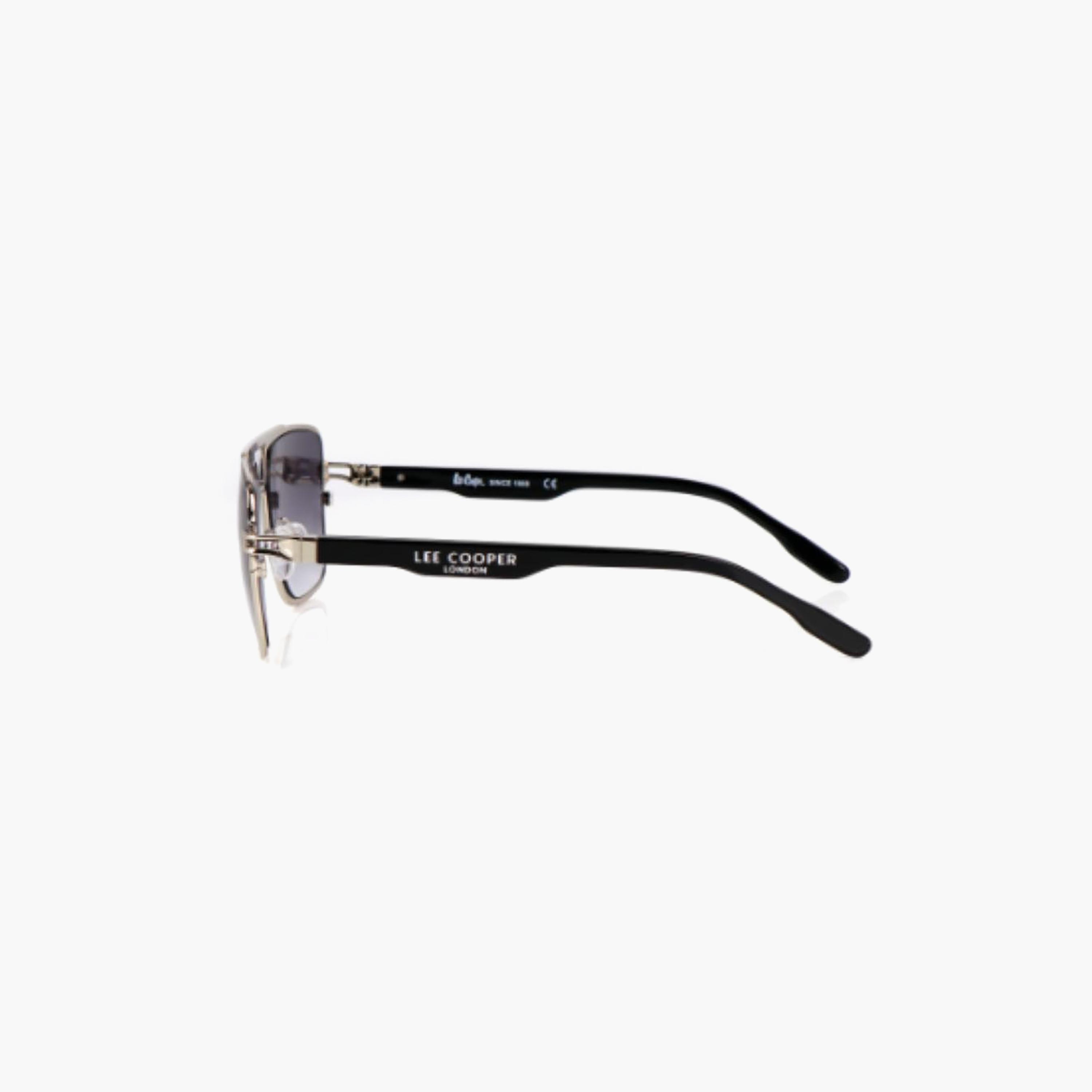 نظارات شمسية رجالية من لي كوبر بتصميم طيار وعدسات رمادية مستقطبة | LCM10246C1-men-sunglasses-image-3