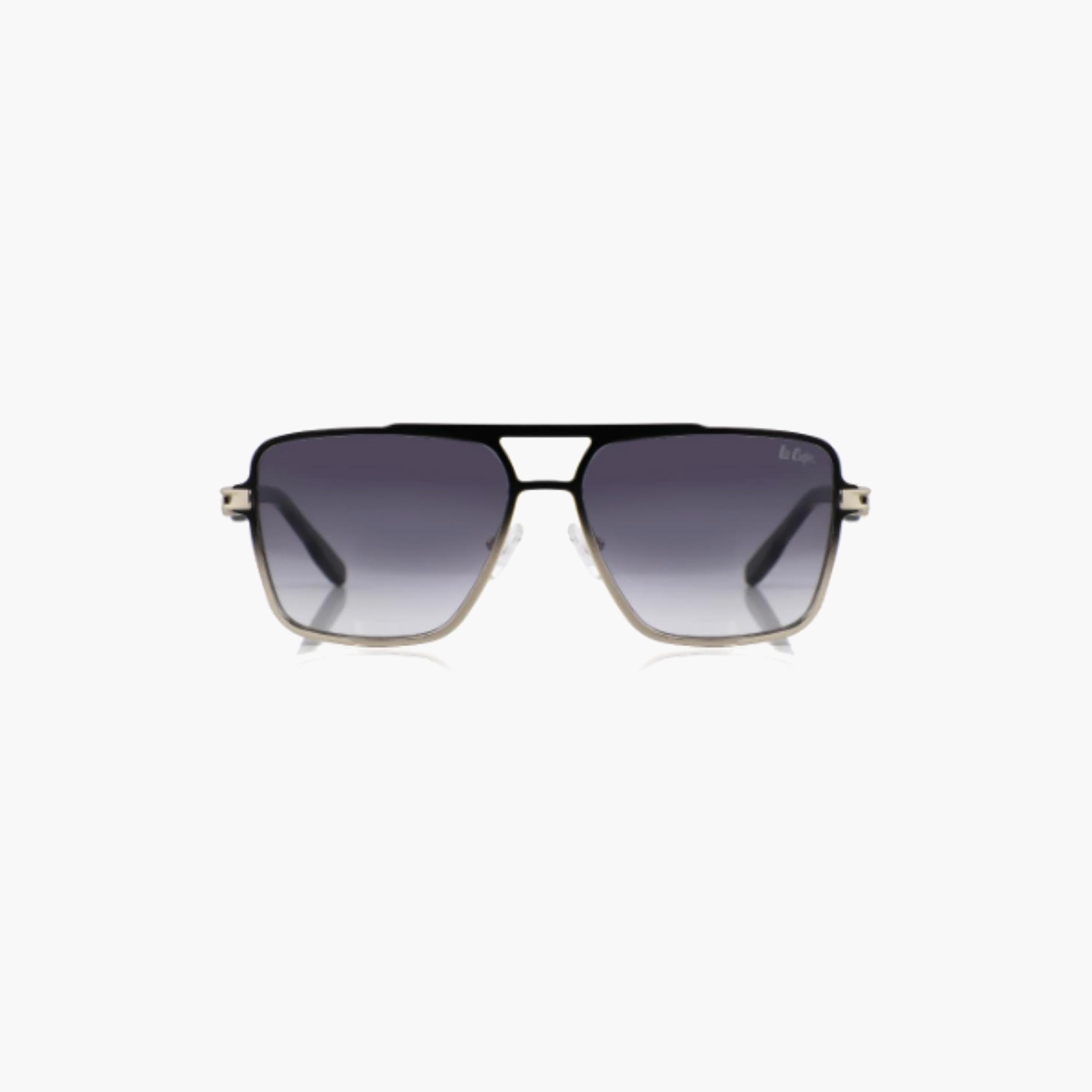 نظارات شمسية رجالية من لي كوبر بتصميم طيار وعدسات رمادية مستقطبة | LCM10246C1-men-sunglasses-image-4