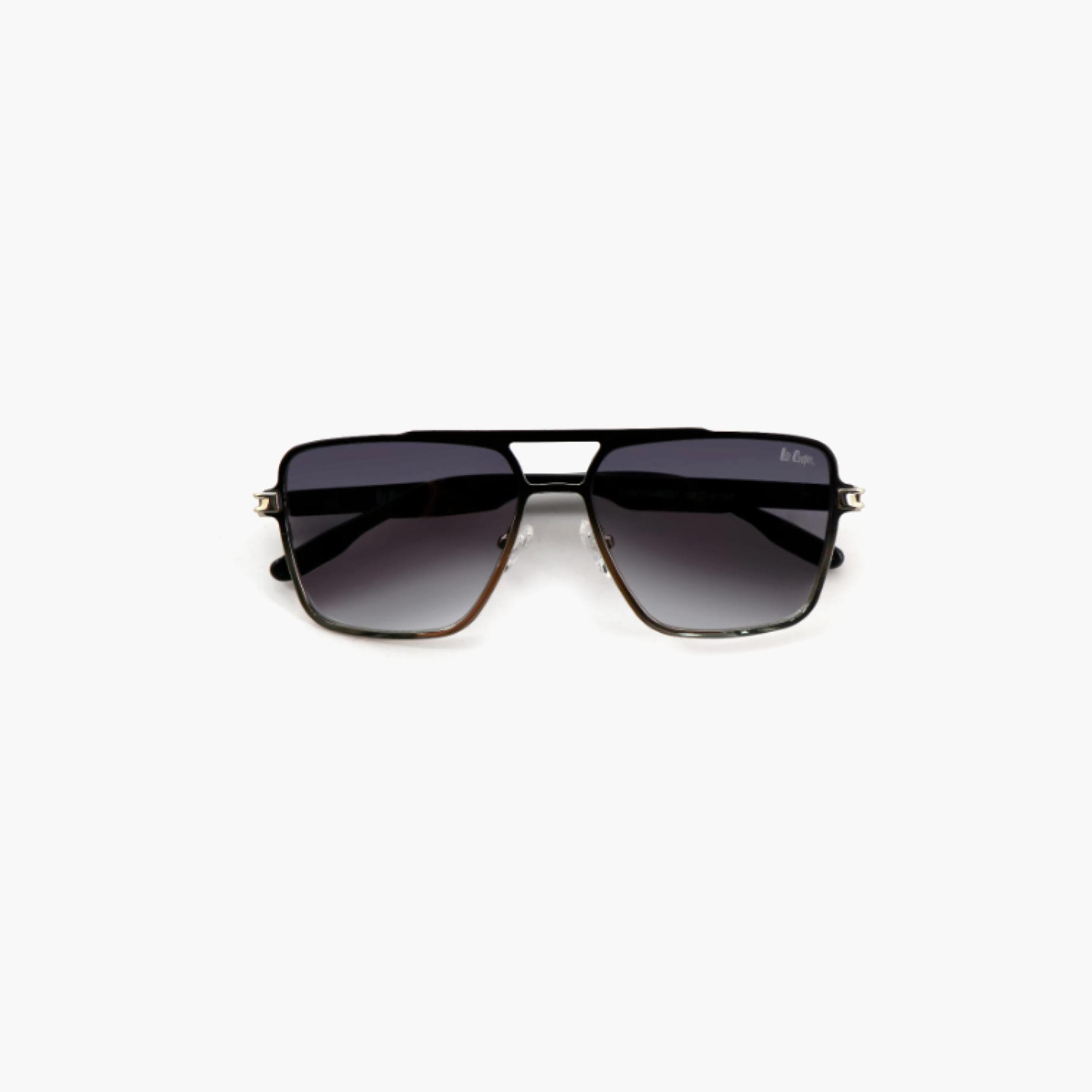 نظارات شمسية رجالية من لي كوبر بتصميم طيار وعدسات رمادية مستقطبة | LCM10246C1-men-sunglasses-image-5