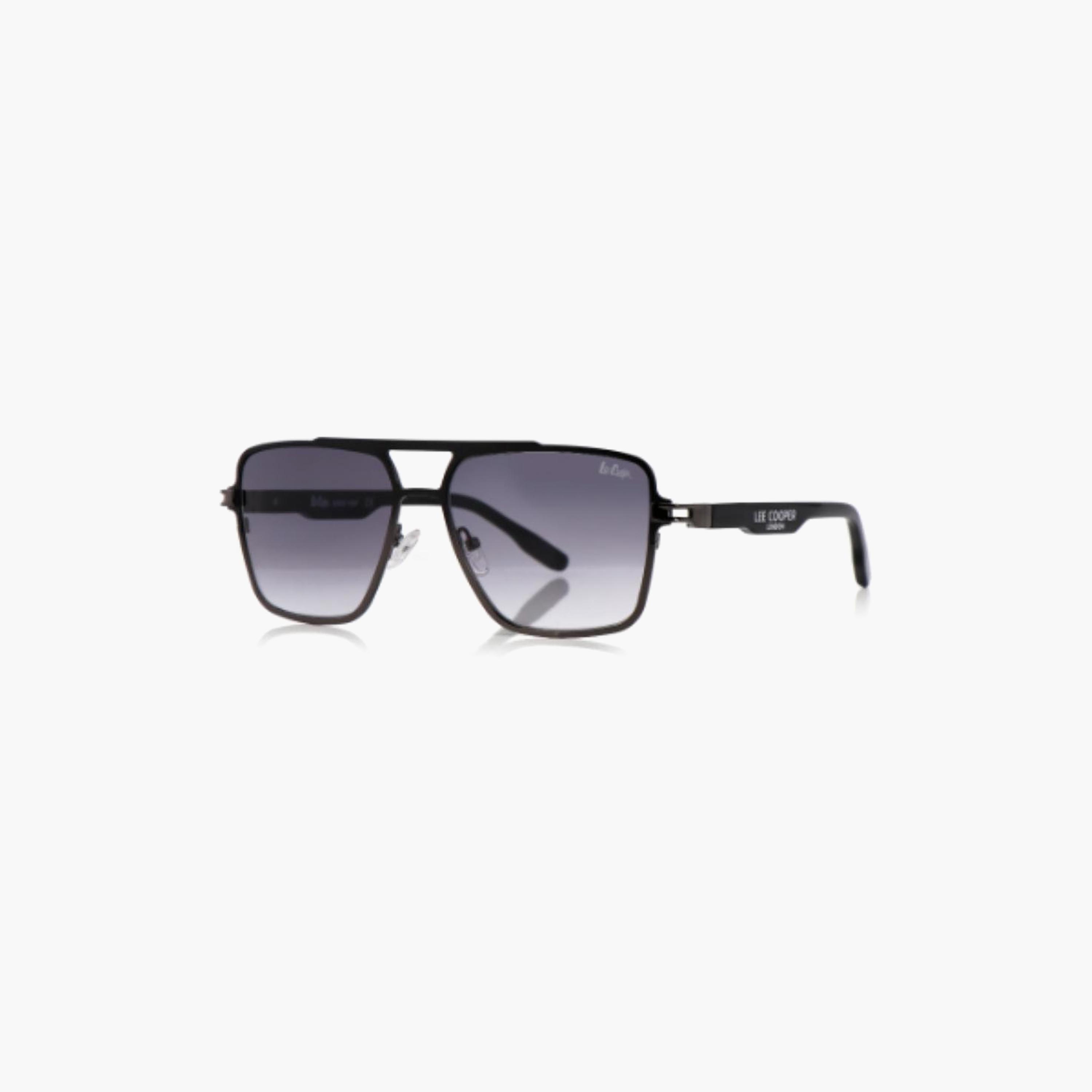نظارات شمسية رجالية من لي كوبر بتصميم طيار وعدسات رمادية مستقطبة | LCM10246C4-men-sunglasses-image-1