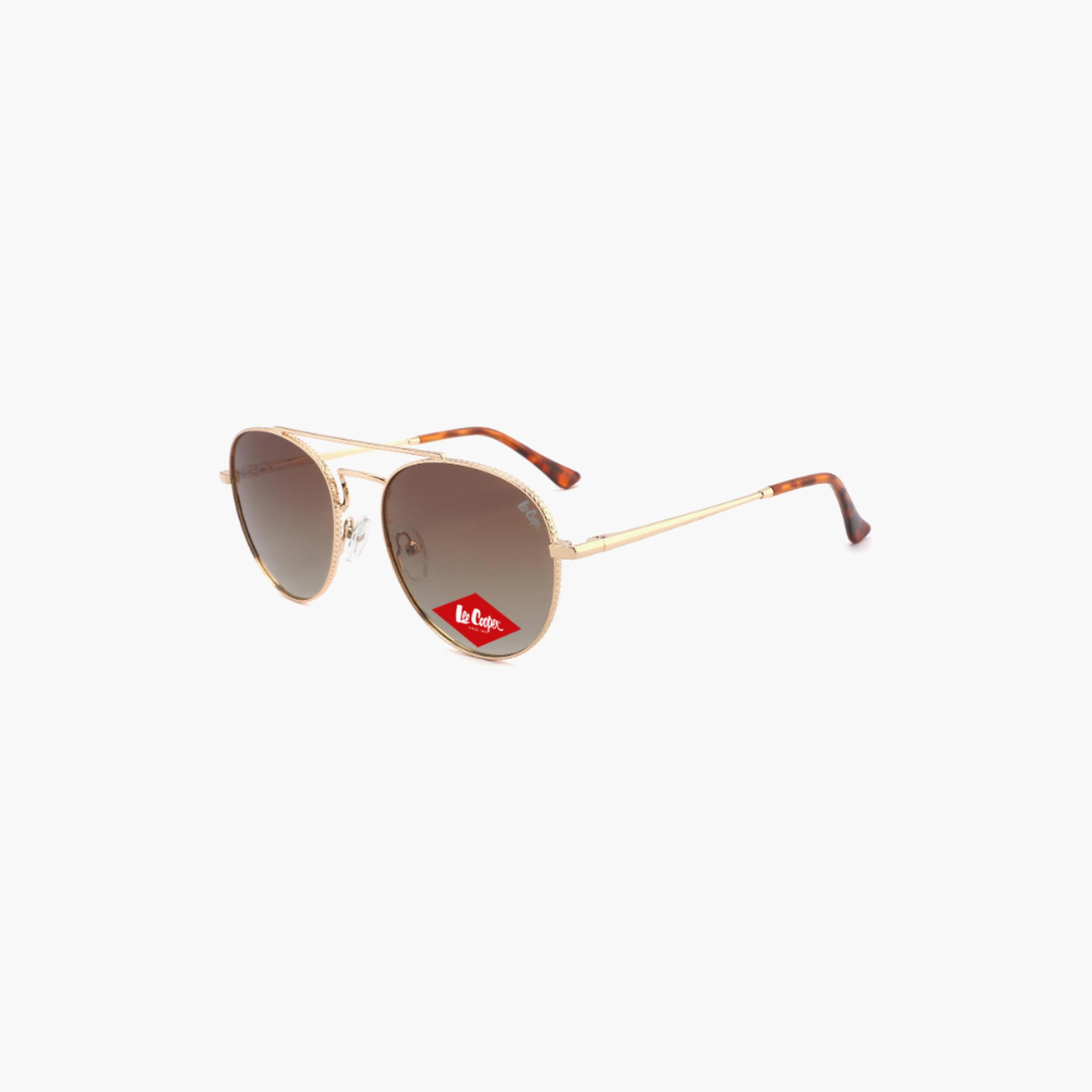 نظارات شمسية رجالية من لي كوبر بتصميم طيار وعدسات بنية مستقطبة | LCM10500C1-men-sunglasses-image-1