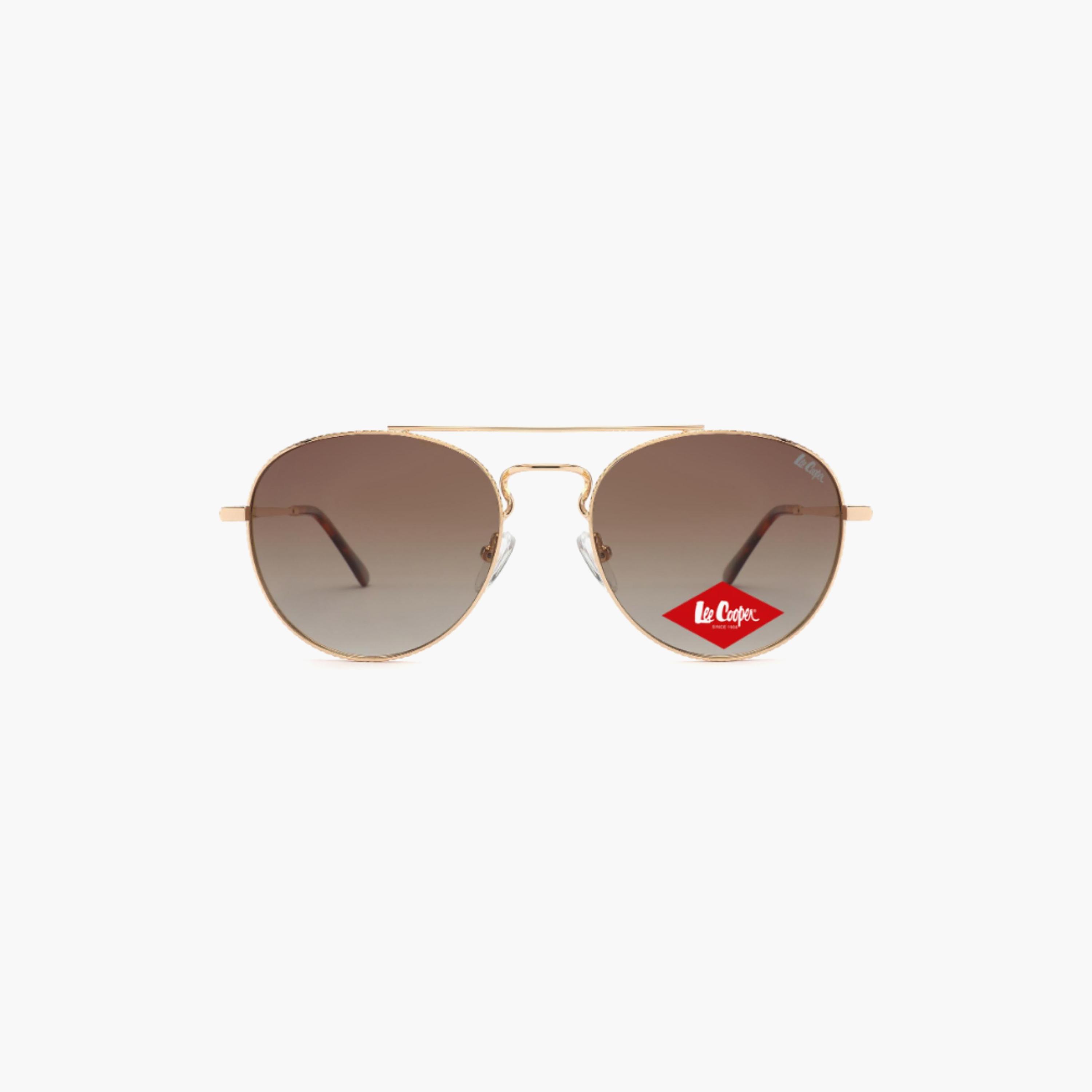 نظارات شمسية رجالية من لي كوبر بتصميم طيار وعدسات بنية مستقطبة | LCM10500C1-men-sunglasses-image-2