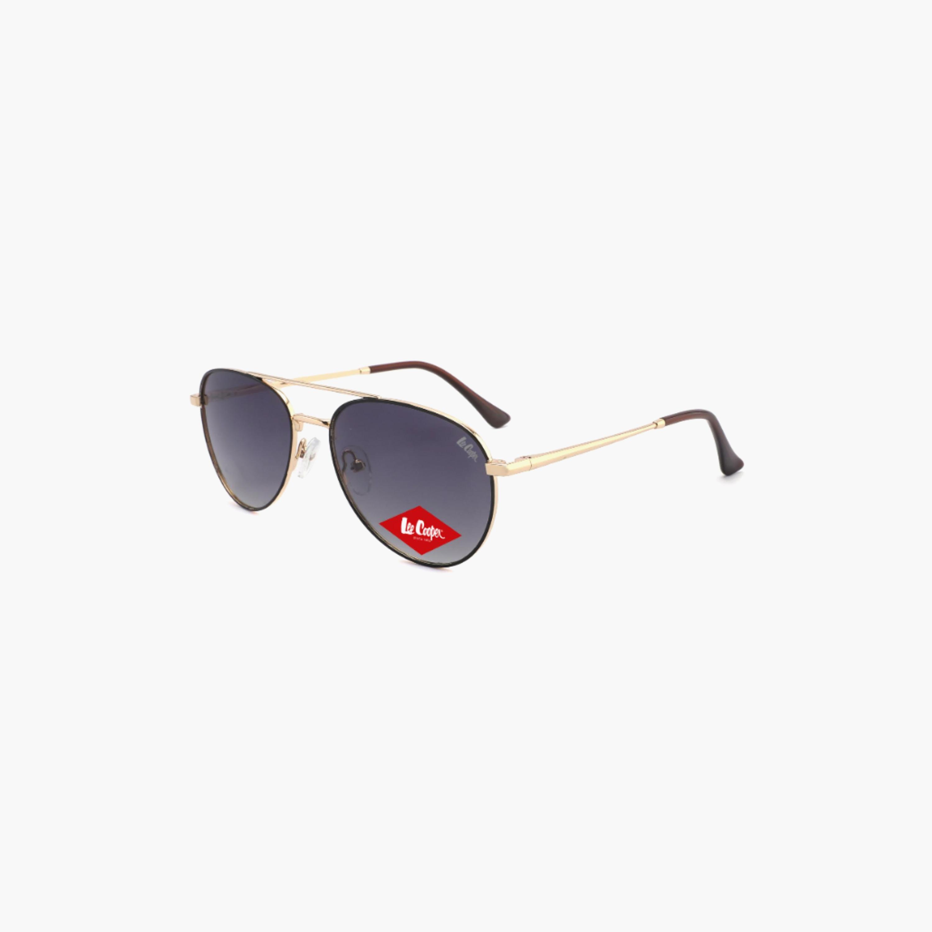نظارات شمسية رجالية من لي كوبر بتصميم طيار وعدسات زرقاء مستقطبة | LCM10550C2-men-sunglasses-image-1