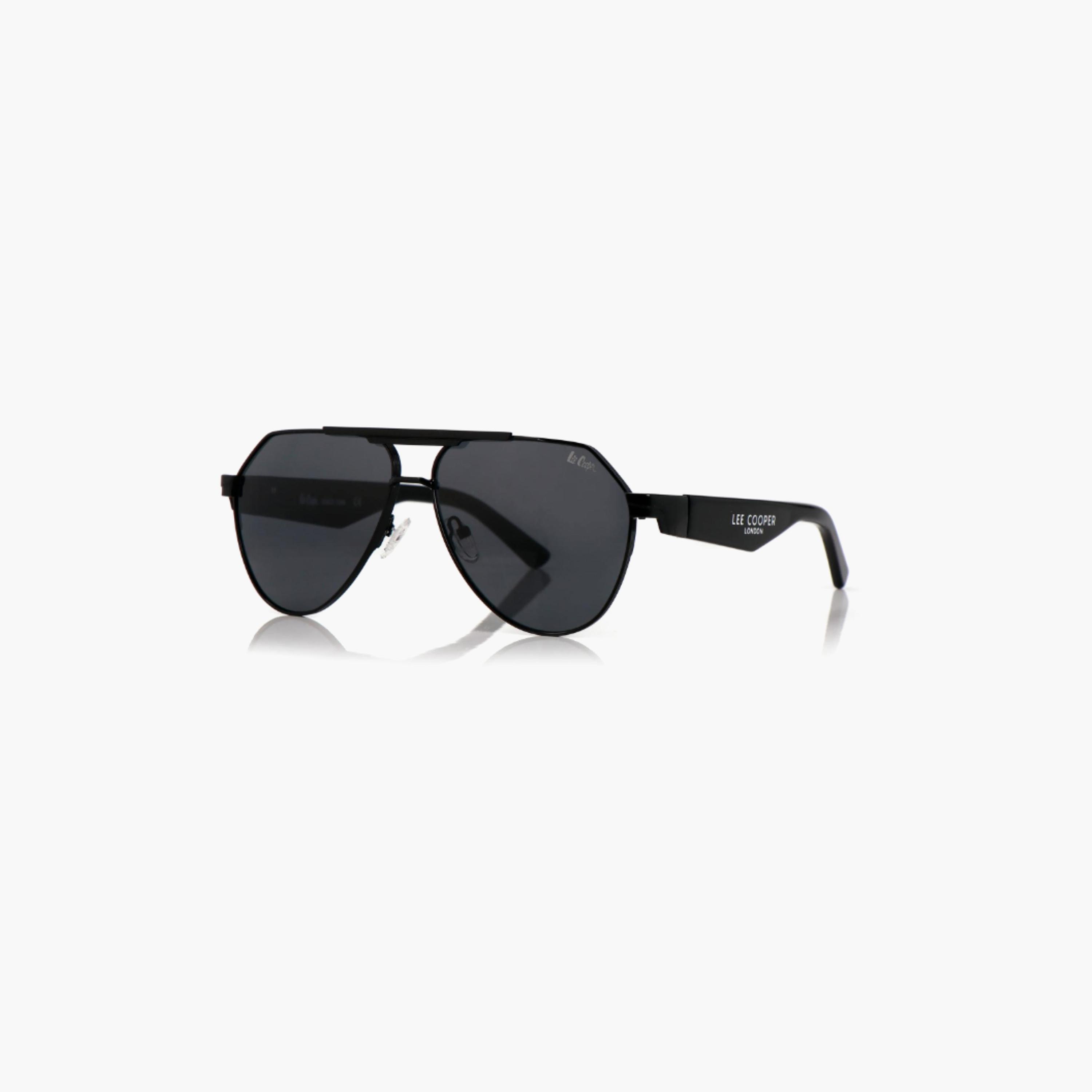 نظارات شمسية رمادية مستقطبة من لي كوبر للجنسين بتصميم طيار | LCU10240C1-men-sunglasses-image-1