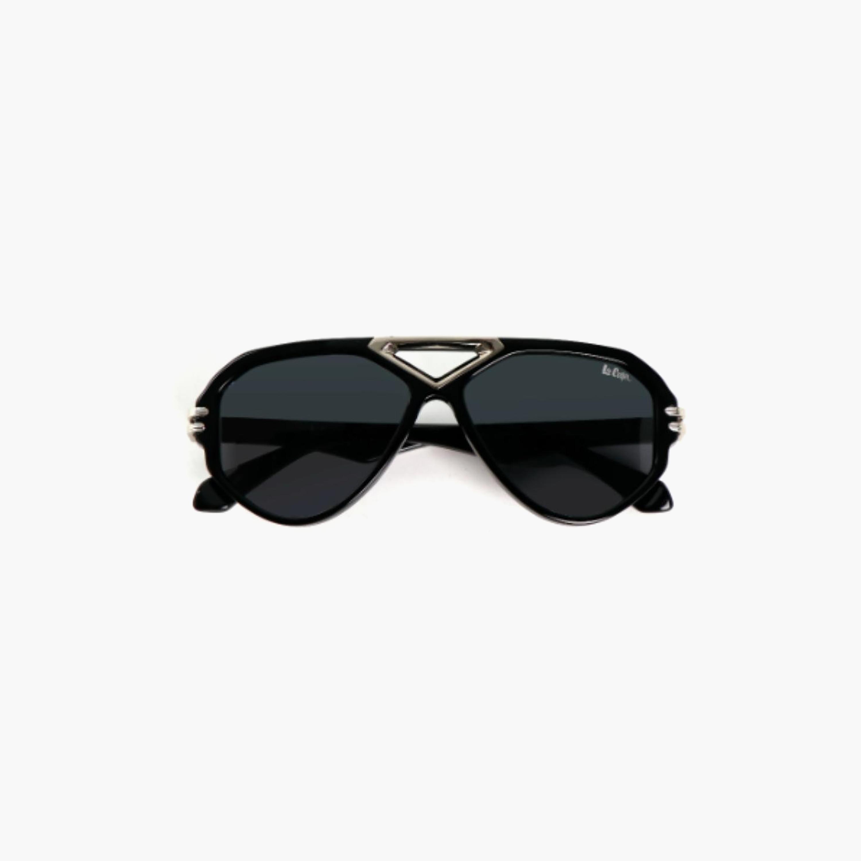 نظارات شمسية رمادية مستقطبة من لي كوبر للجنسين بتصميم طيار | LCU10242C1-men-sunglasses-image-5