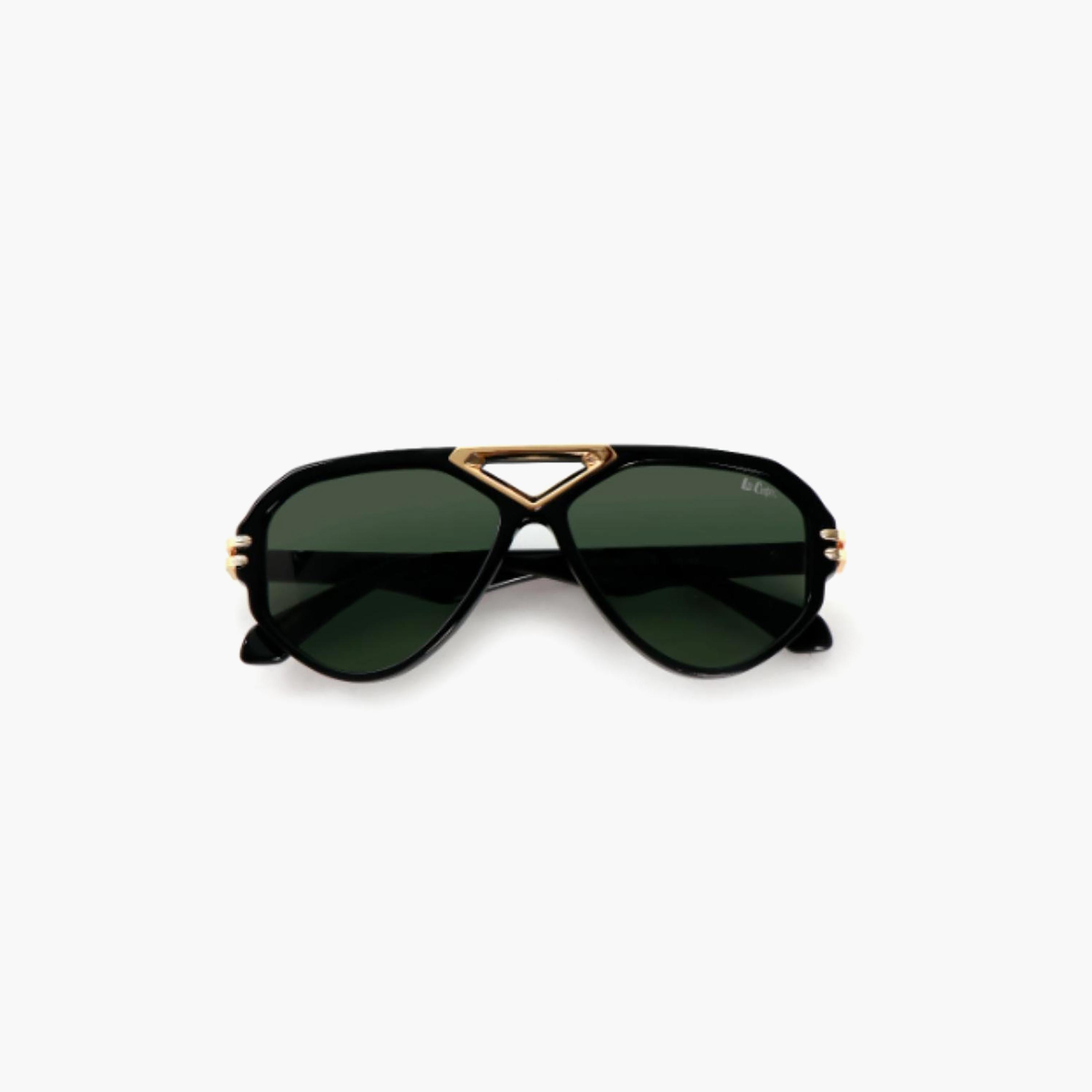 نظارات شمسية لي كوبر للجنسين بتصميم طيار وعدسات خضراء مستقطبة | LCU10242C2-men-sunglasses-image-5