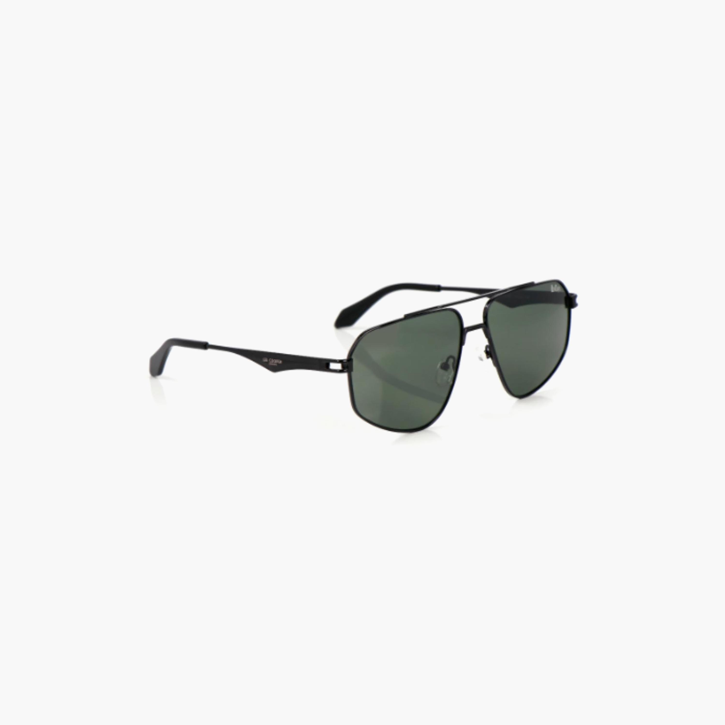 نظارات شمسية لي كوبر للجنسين بتصميم طيار وعدسات خضراء مستقطبة | LCU10243C1-men-sunglasses-image-2