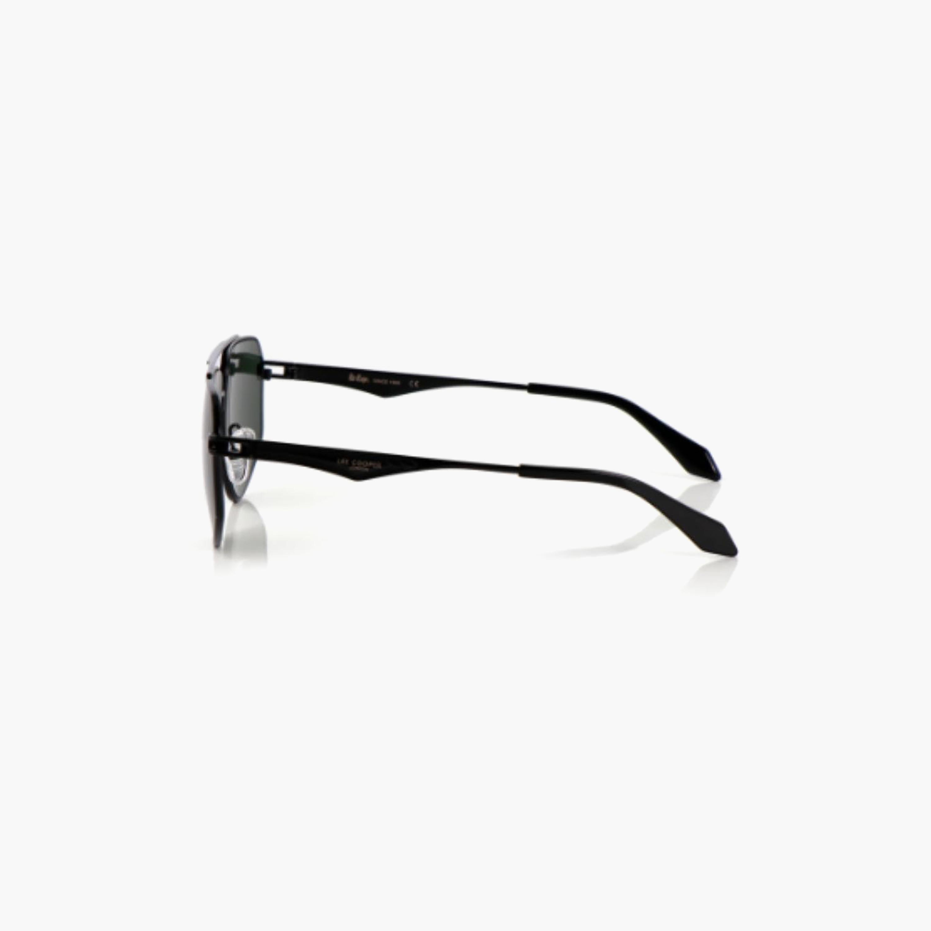 نظارات شمسية لي كوبر للجنسين بتصميم طيار وعدسات خضراء مستقطبة | LCU10243C1-men-sunglasses-image-3
