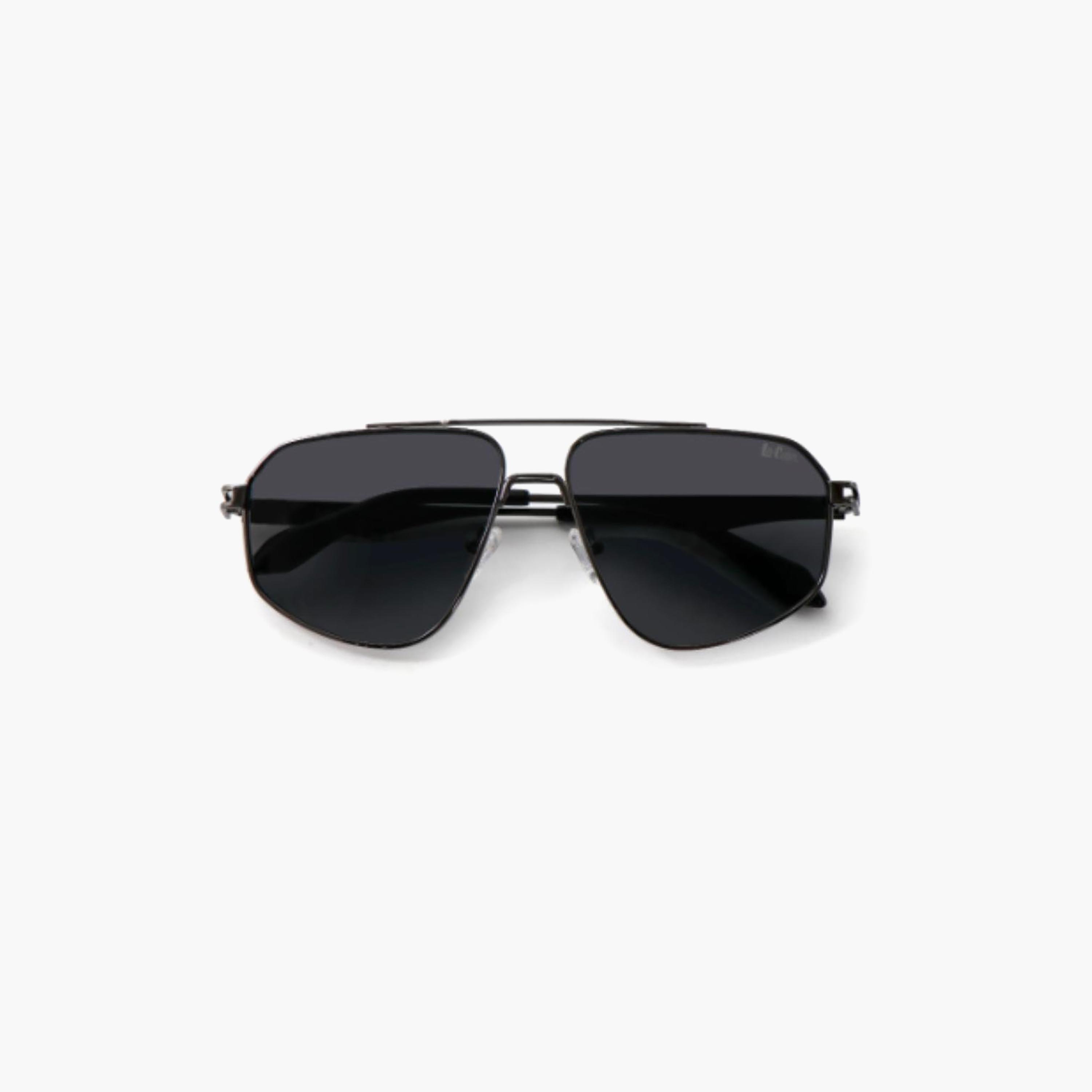 نظارات شمسية رمادية مستقطبة من لي كوبر للجنسين بتصميم طيار | LCU10243C3-men-sunglasses-image-5