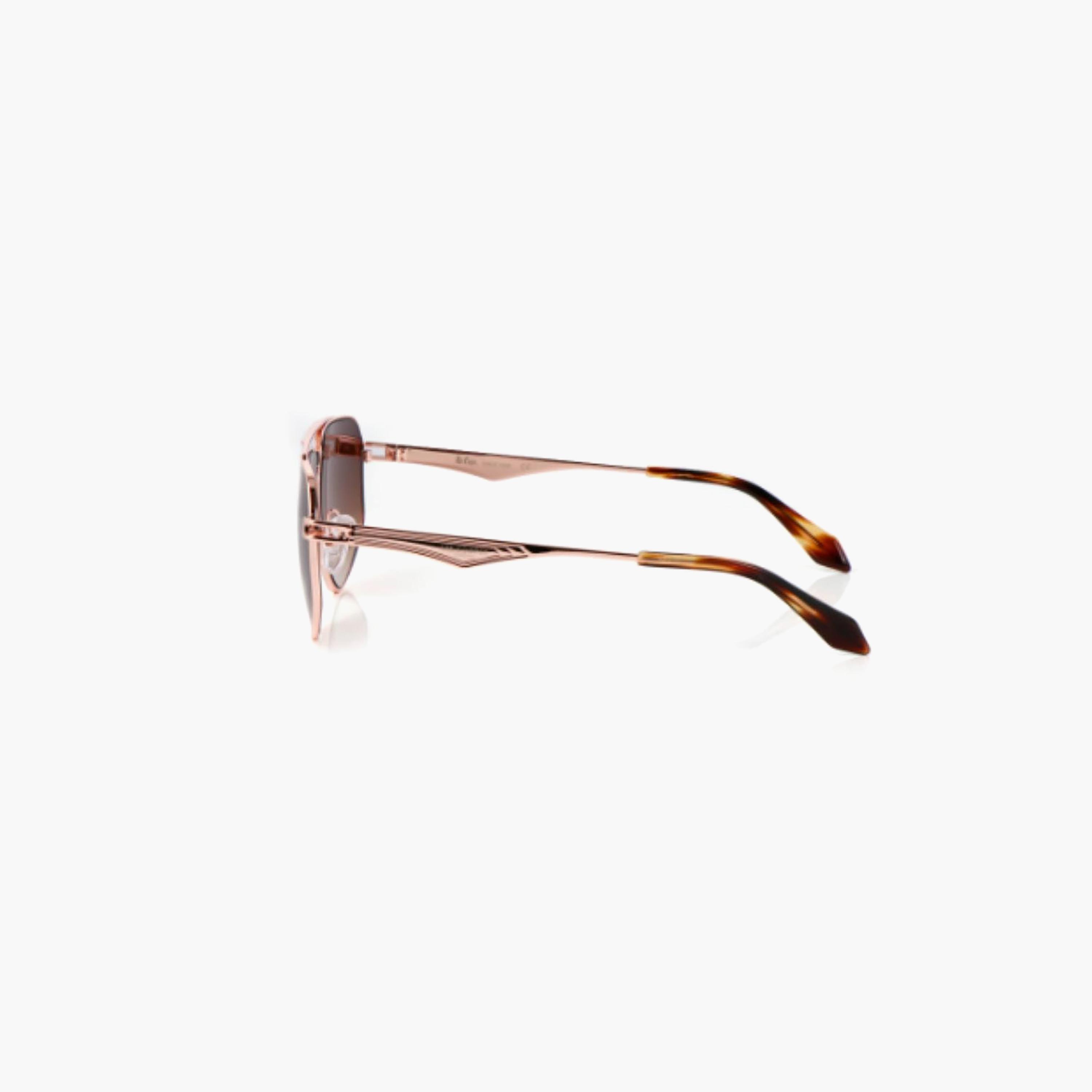 نظارات شمسية لي كوبر للجنسين بتصميم طيار وعدسات بنية مستقطبة | LCU10243C4-men-sunglasses-image-3