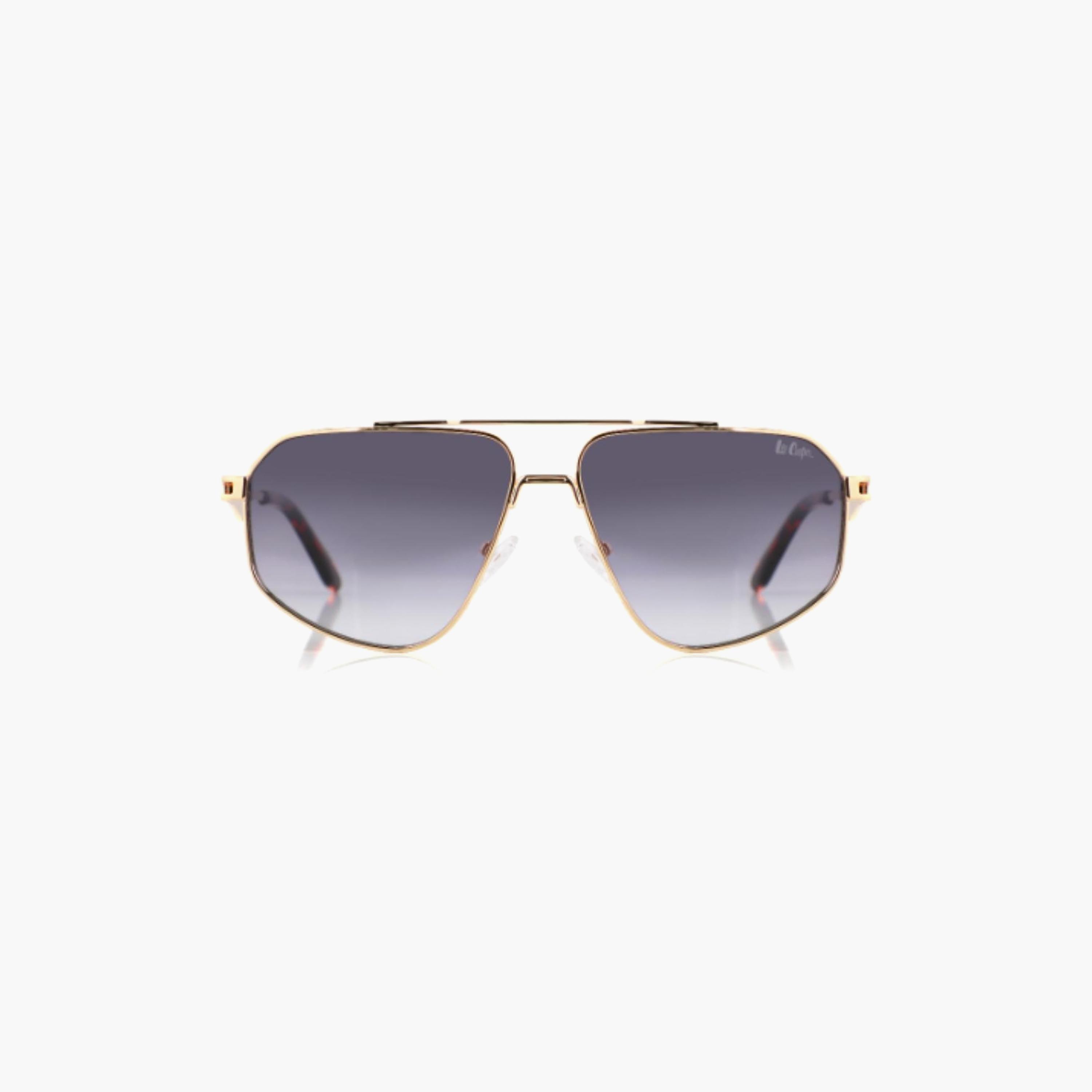 نظارات شمسية رمادية مستقطبة من لي كوبر للجنسين بتصميم طيار | LCU10243C5-men-sunglasses-image-4