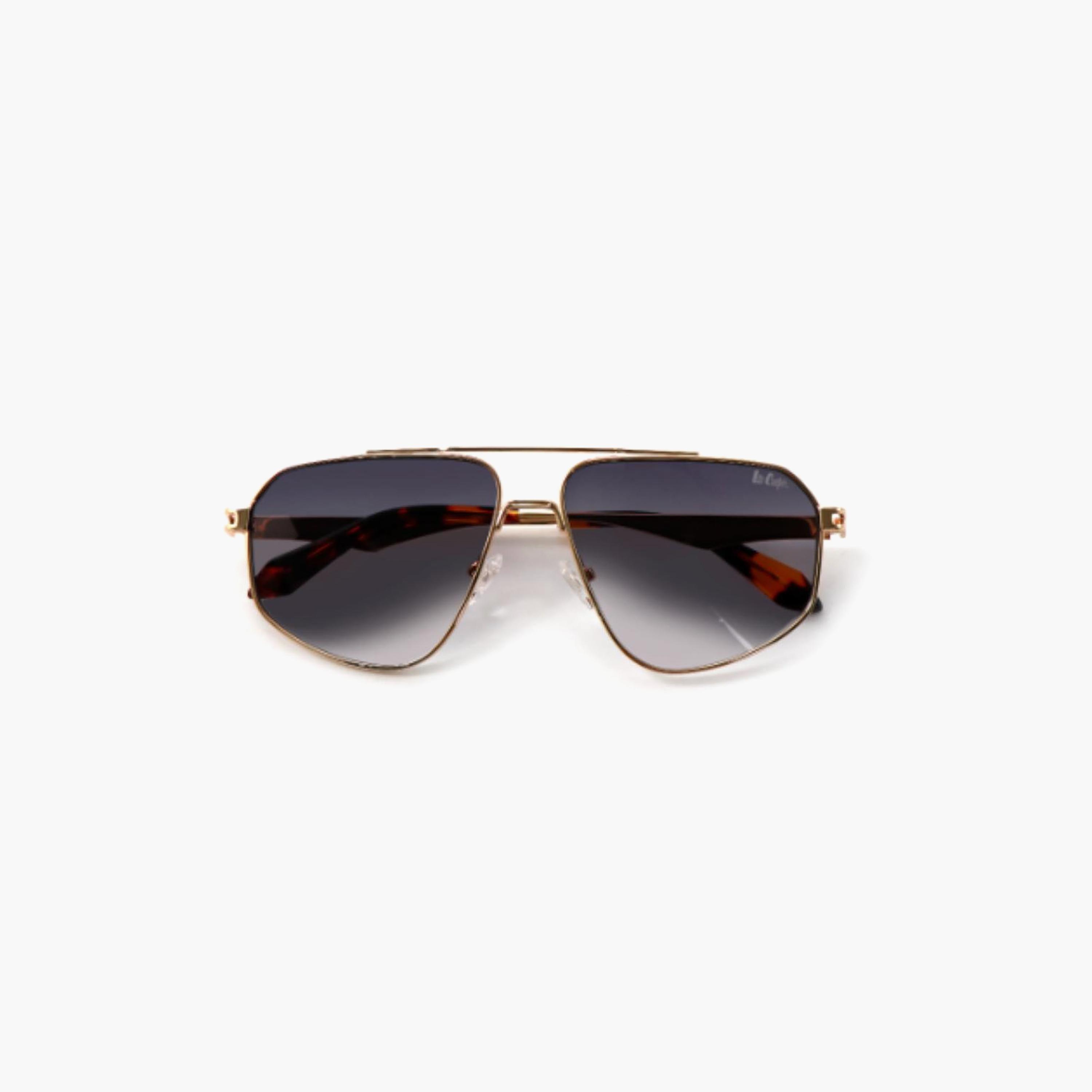 نظارات شمسية رمادية مستقطبة من لي كوبر للجنسين بتصميم طيار | LCU10243C5-men-sunglasses-image-5