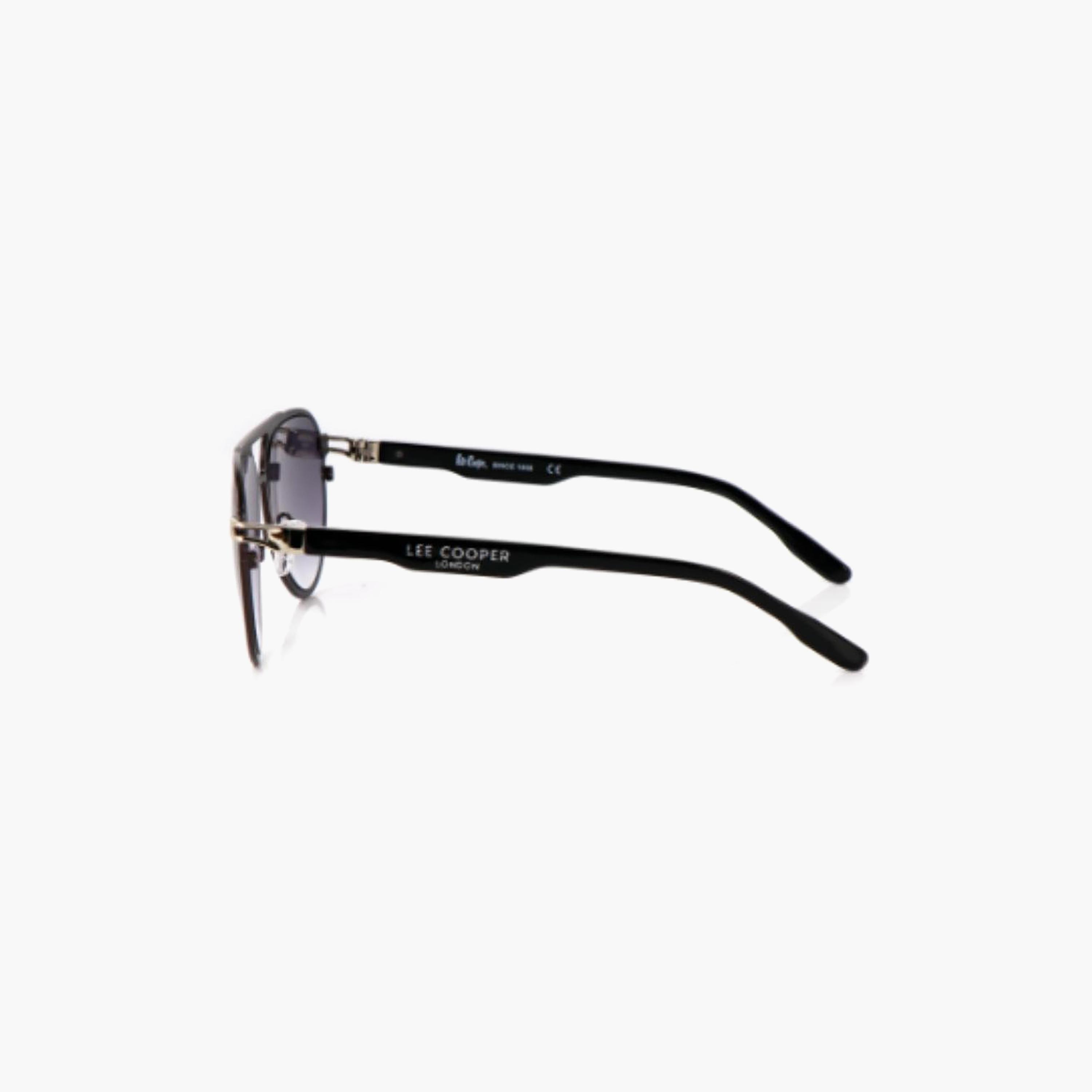 نظارات شمسية رمادية مستقطبة من لي كوبر للجنسين بتصميم طيار | LCU10247C1-men-sunglasses-image-3