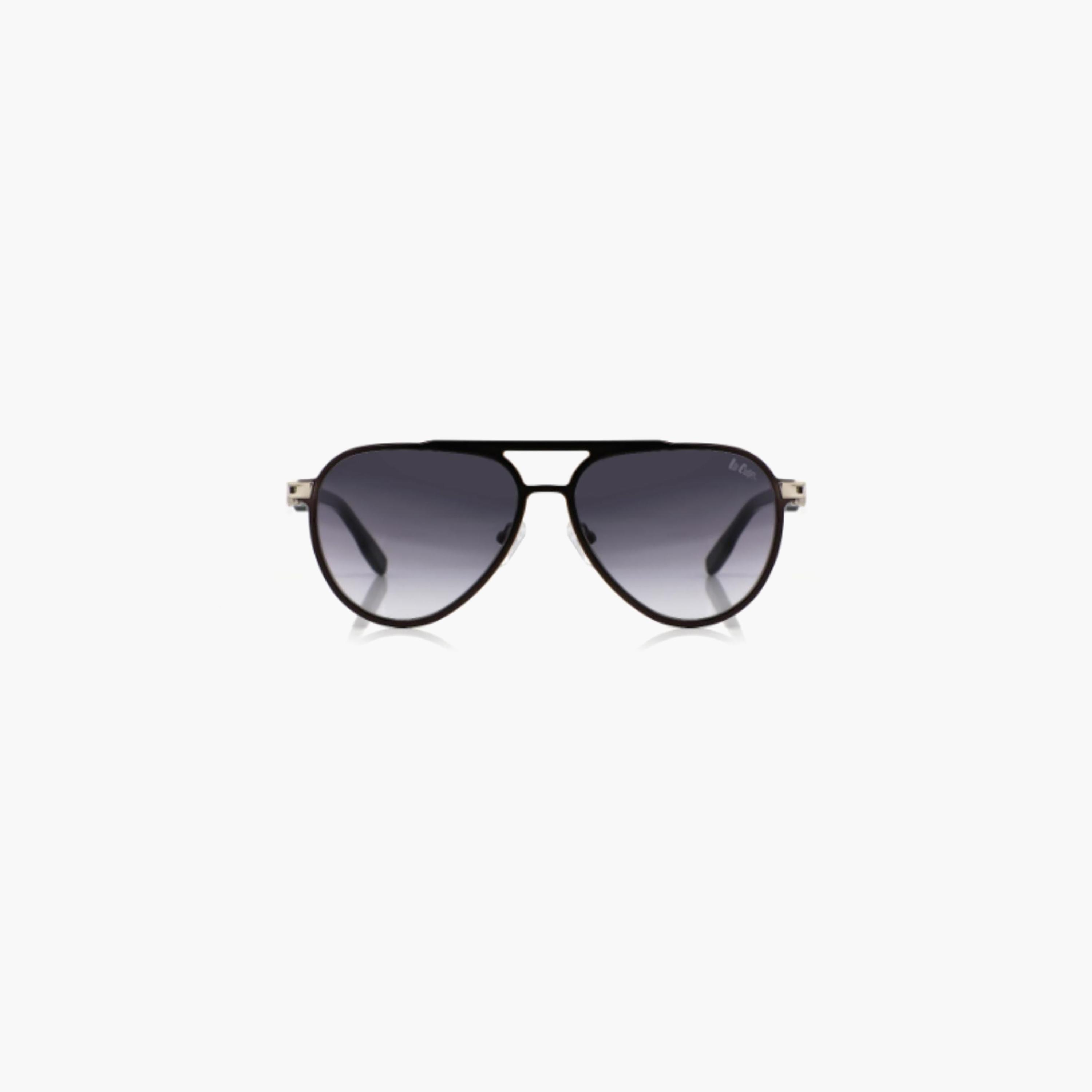 نظارات شمسية رمادية مستقطبة من لي كوبر للجنسين بتصميم طيار | LCU10247C1-men-sunglasses-image-4