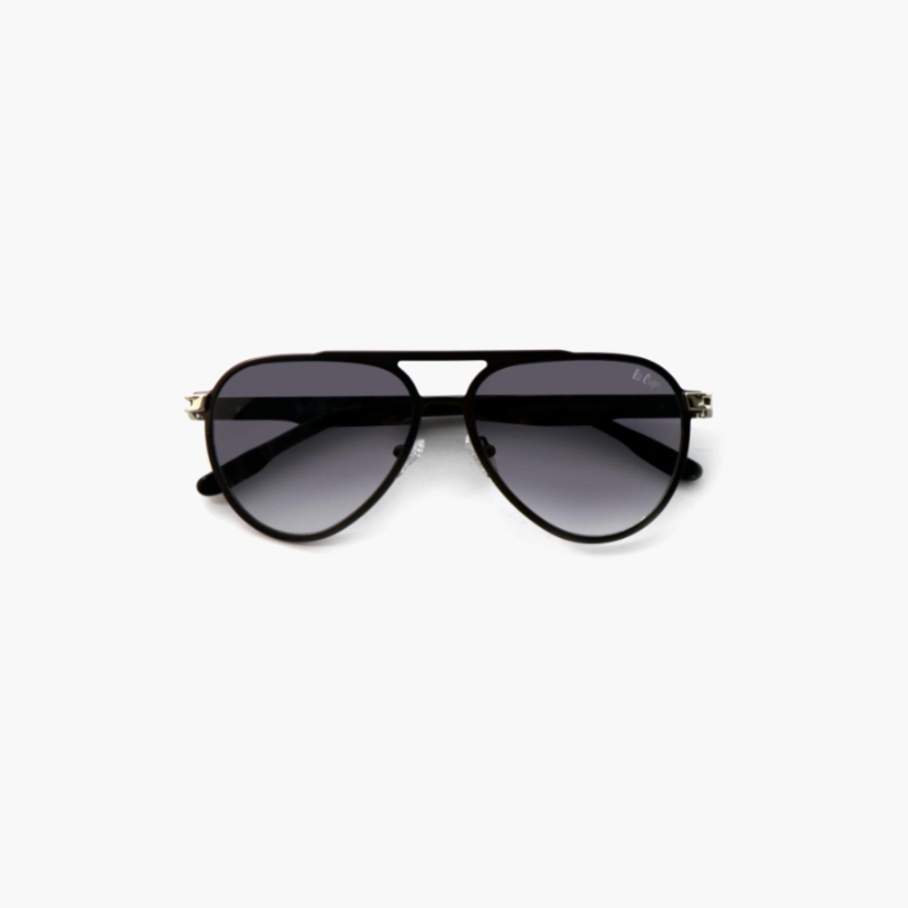 نظارات شمسية رمادية مستقطبة من لي كوبر للجنسين بتصميم طيار | LCU10247C1-men-sunglasses-image-5