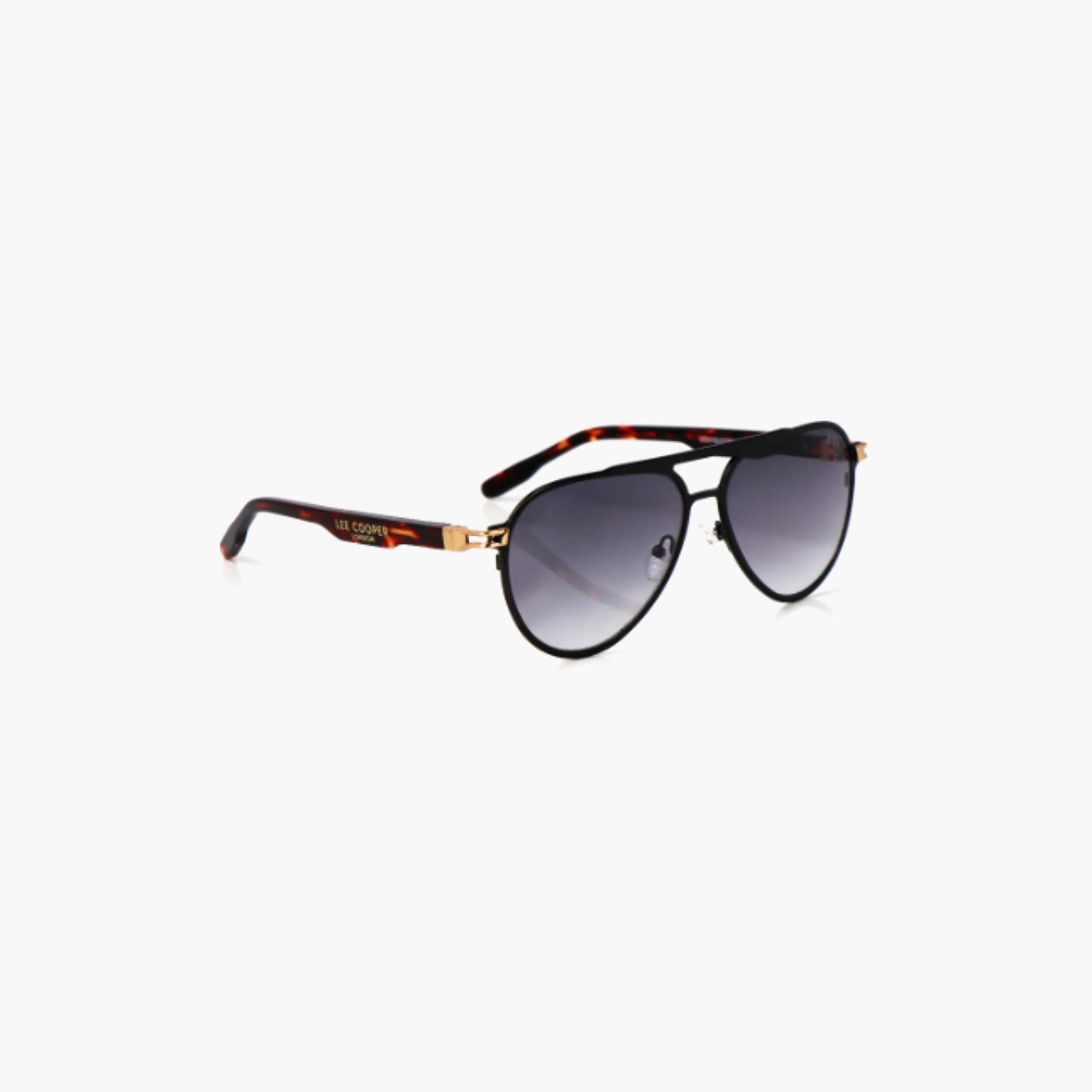 نظارات شمسية رمادية مستقطبة من لي كوبر للجنسين بتصميم طيار | LCU10247C2-men-sunglasses-image-2