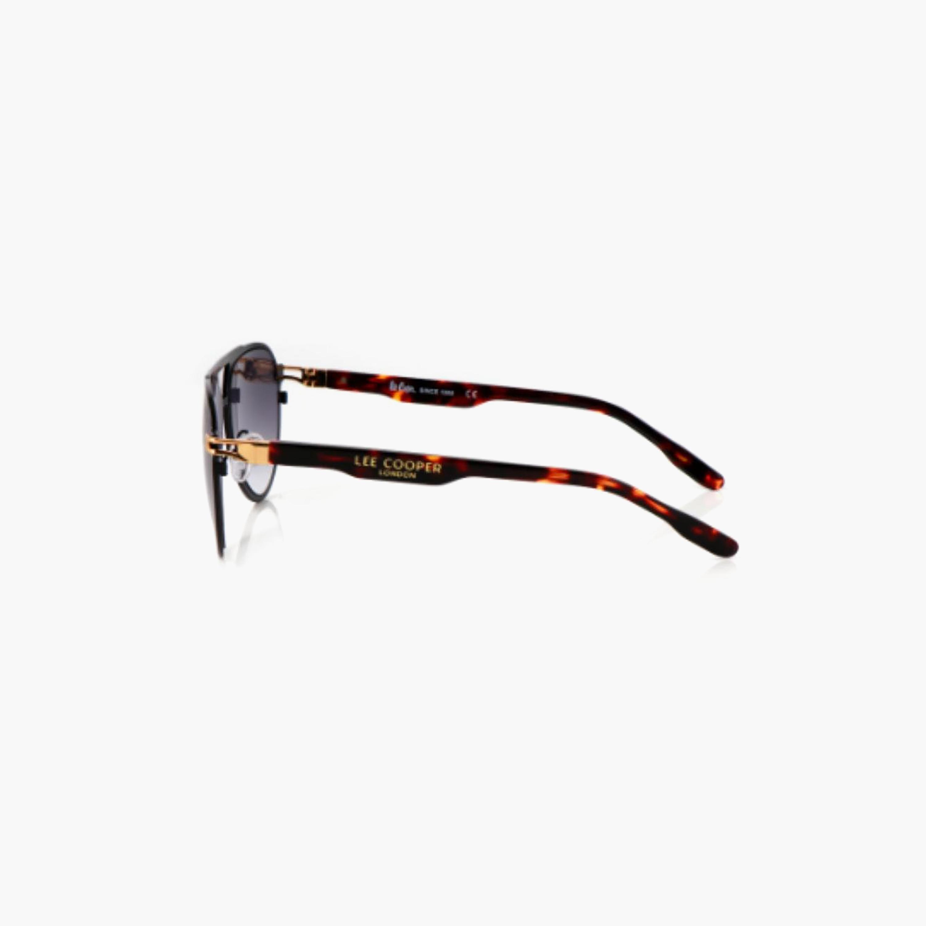 نظارات شمسية رمادية مستقطبة من لي كوبر للجنسين بتصميم طيار | LCU10247C2-men-sunglasses-image-3