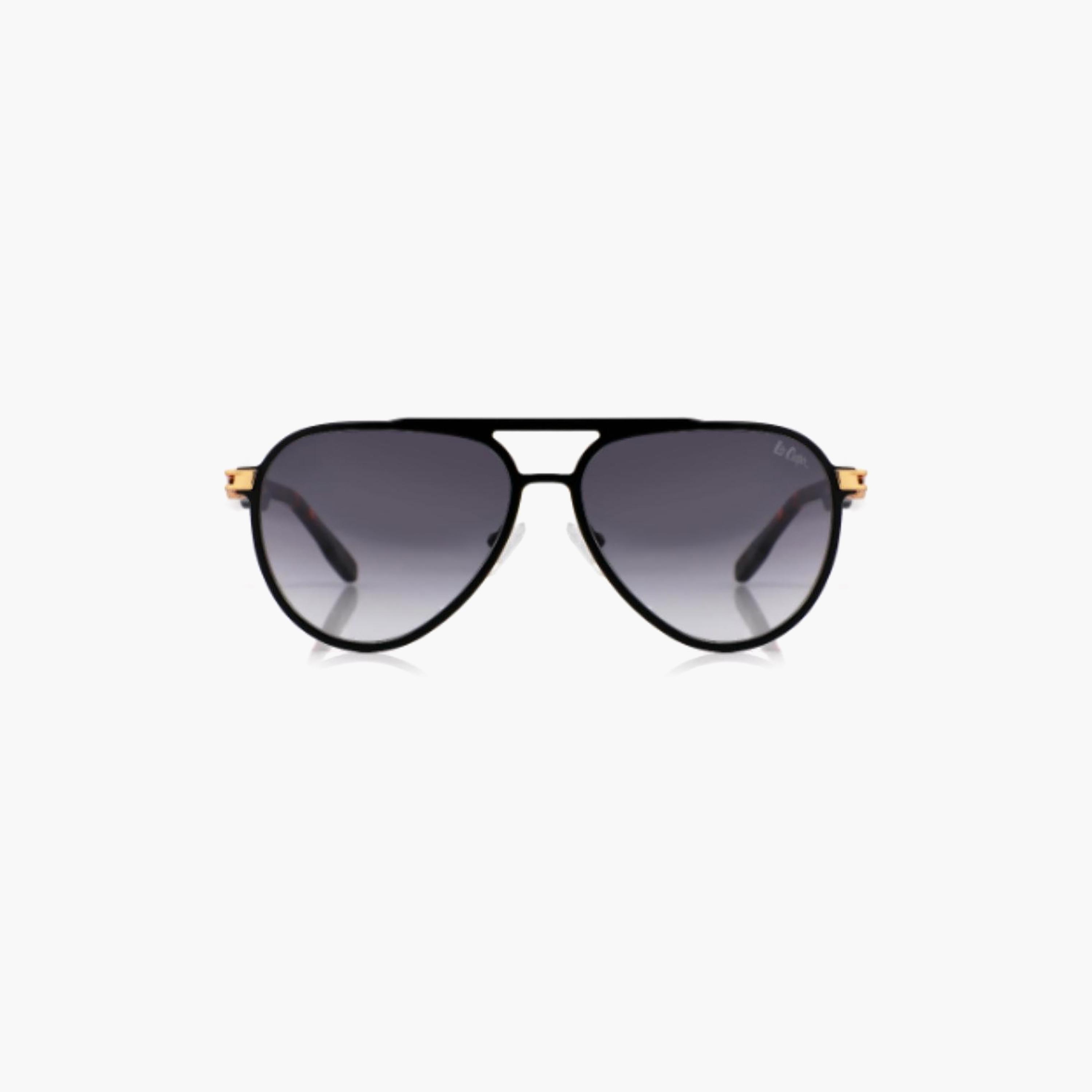نظارات شمسية رمادية مستقطبة من لي كوبر للجنسين بتصميم طيار | LCU10247C2-men-sunglasses-image-4
