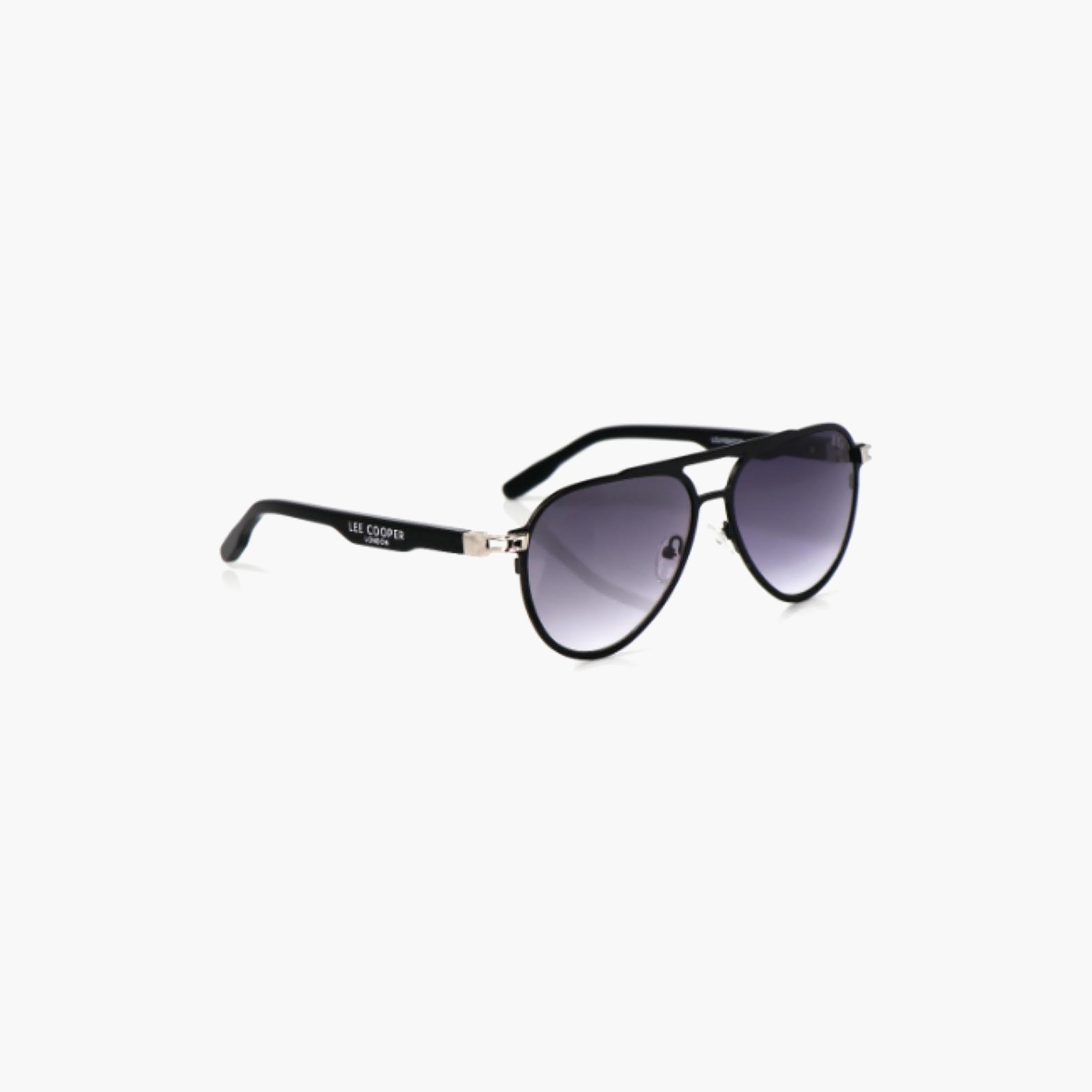 نظارات شمسية رمادية مستقطبة من لي كوبر للجنسين بتصميم طيار | LCU10247C3-men-sunglasses-image-2