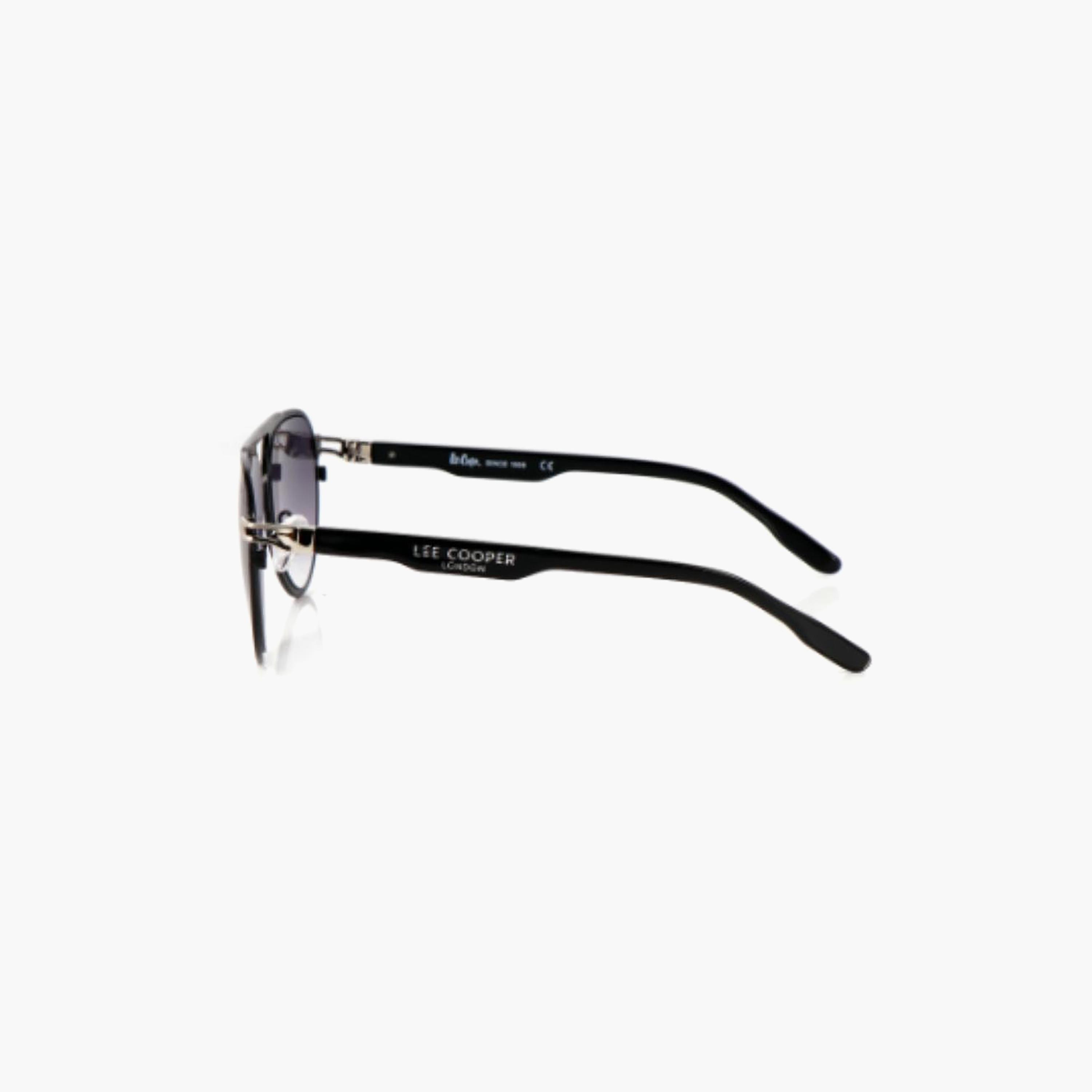 نظارات شمسية رمادية مستقطبة من لي كوبر للجنسين بتصميم طيار | LCU10247C3-men-sunglasses-image-3