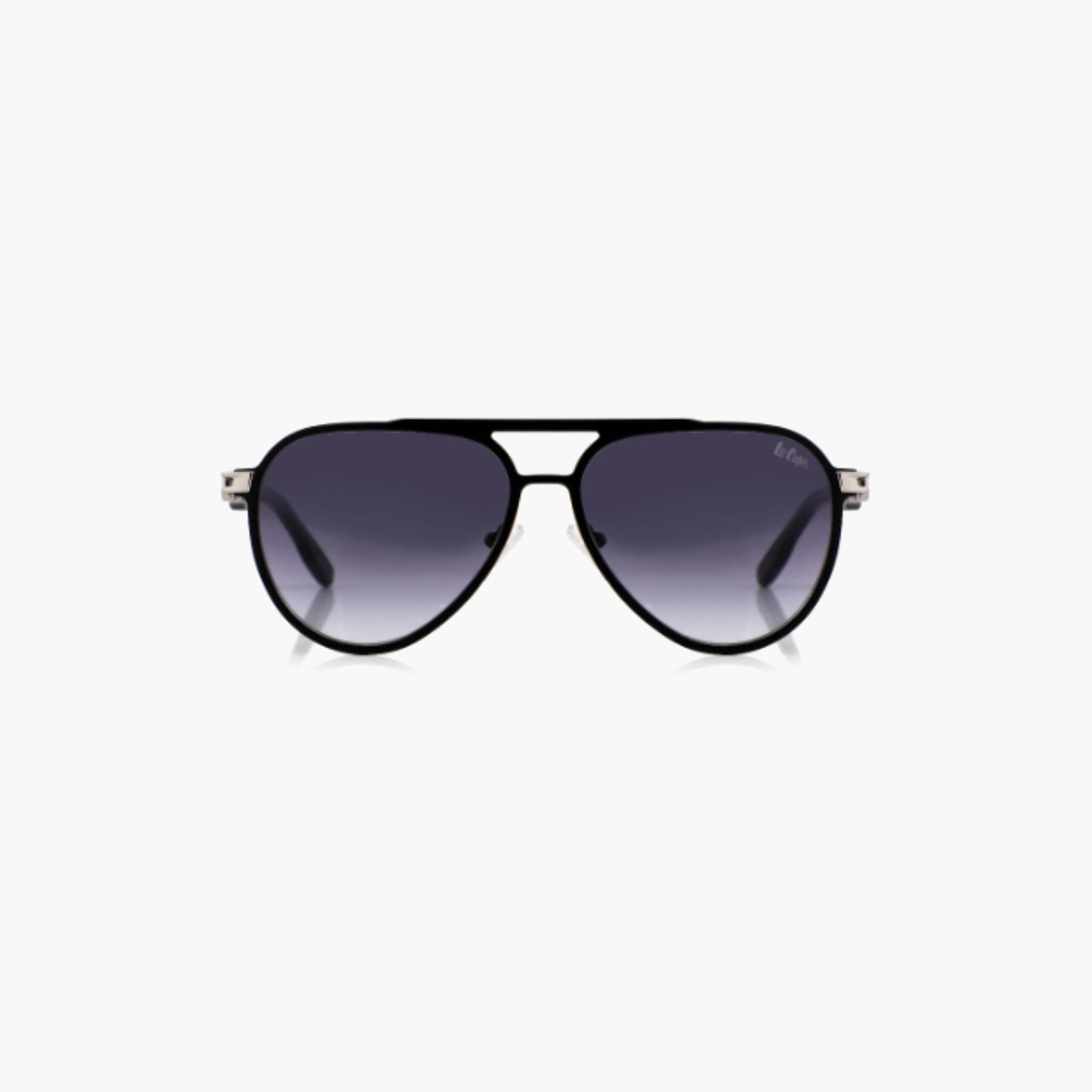 نظارات شمسية رمادية مستقطبة من لي كوبر للجنسين بتصميم طيار | LCU10247C3-men-sunglasses-image-4