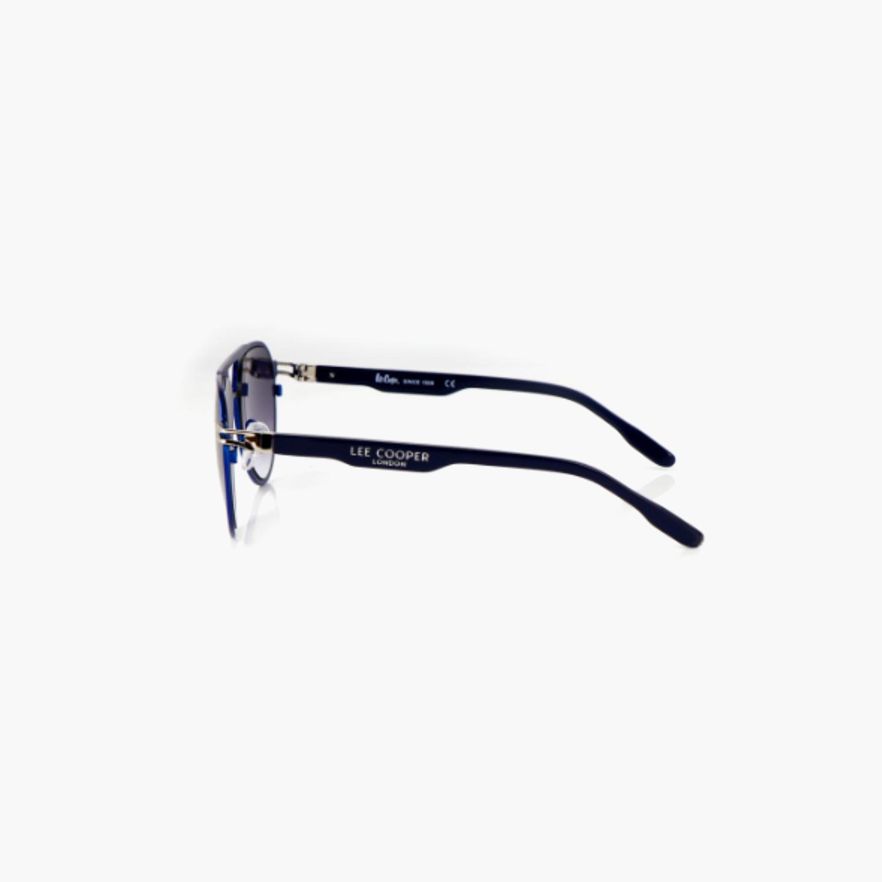 نظارات شمسية من لي كوبر للجنسين بتصميم طيار وعدسات زرقاء مستقطبة | LCU10247C4-men-sunglasses-image-3