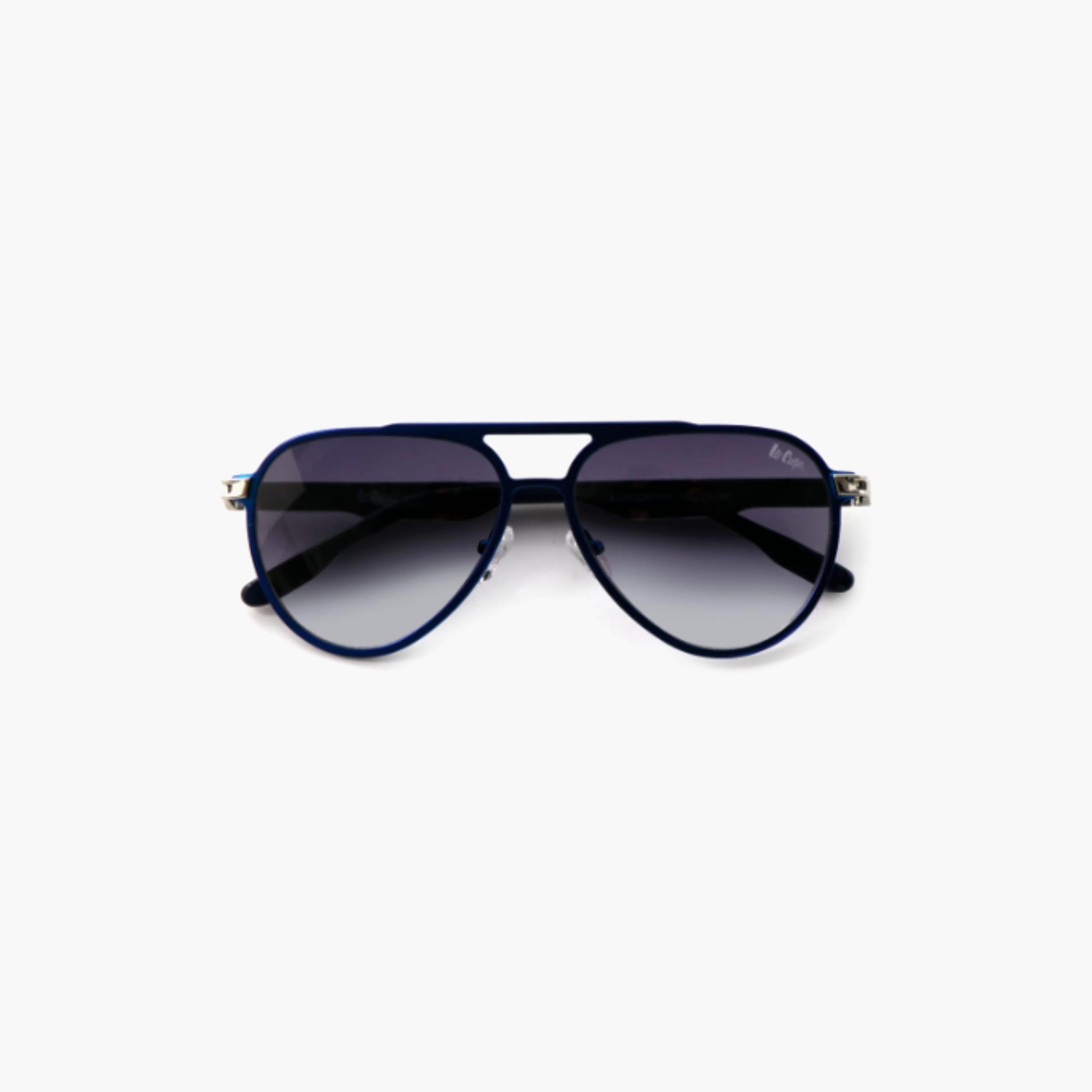 نظارات شمسية من لي كوبر للجنسين بتصميم طيار وعدسات زرقاء مستقطبة | LCU10247C4-men-sunglasses-image-5