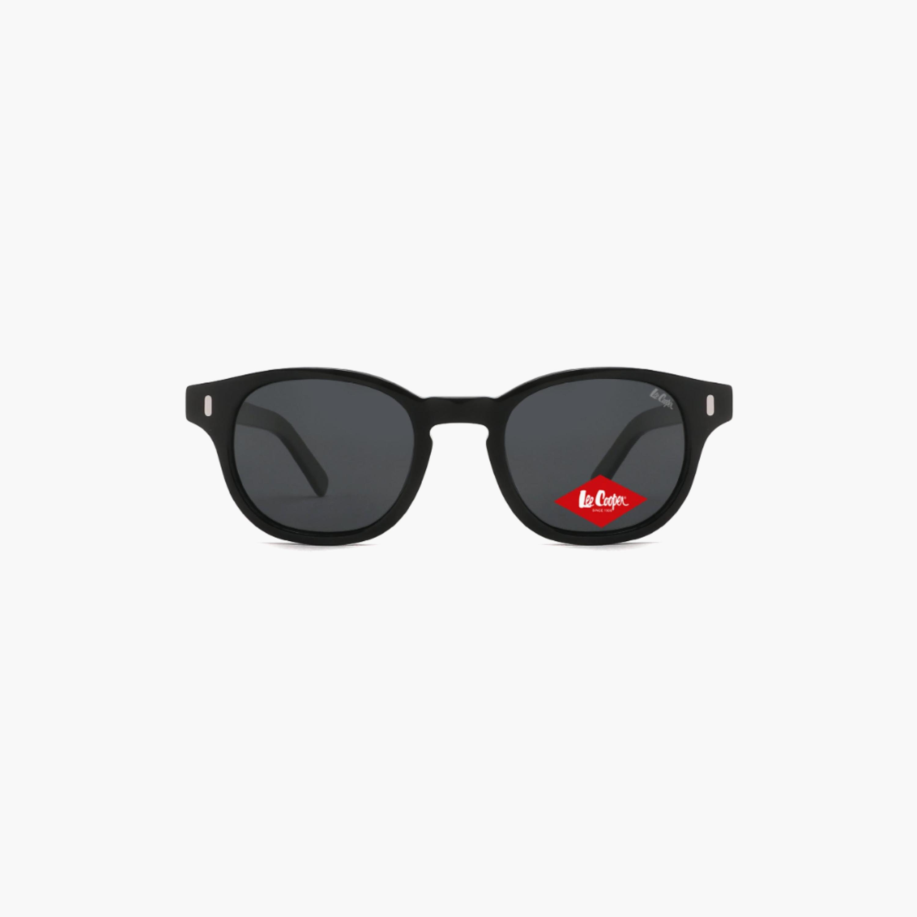 نظارات شمسية رمادية دائرية مستقطبة للجنسين من لي كوبر | LCU10542C1-men-sunglasses-image-2