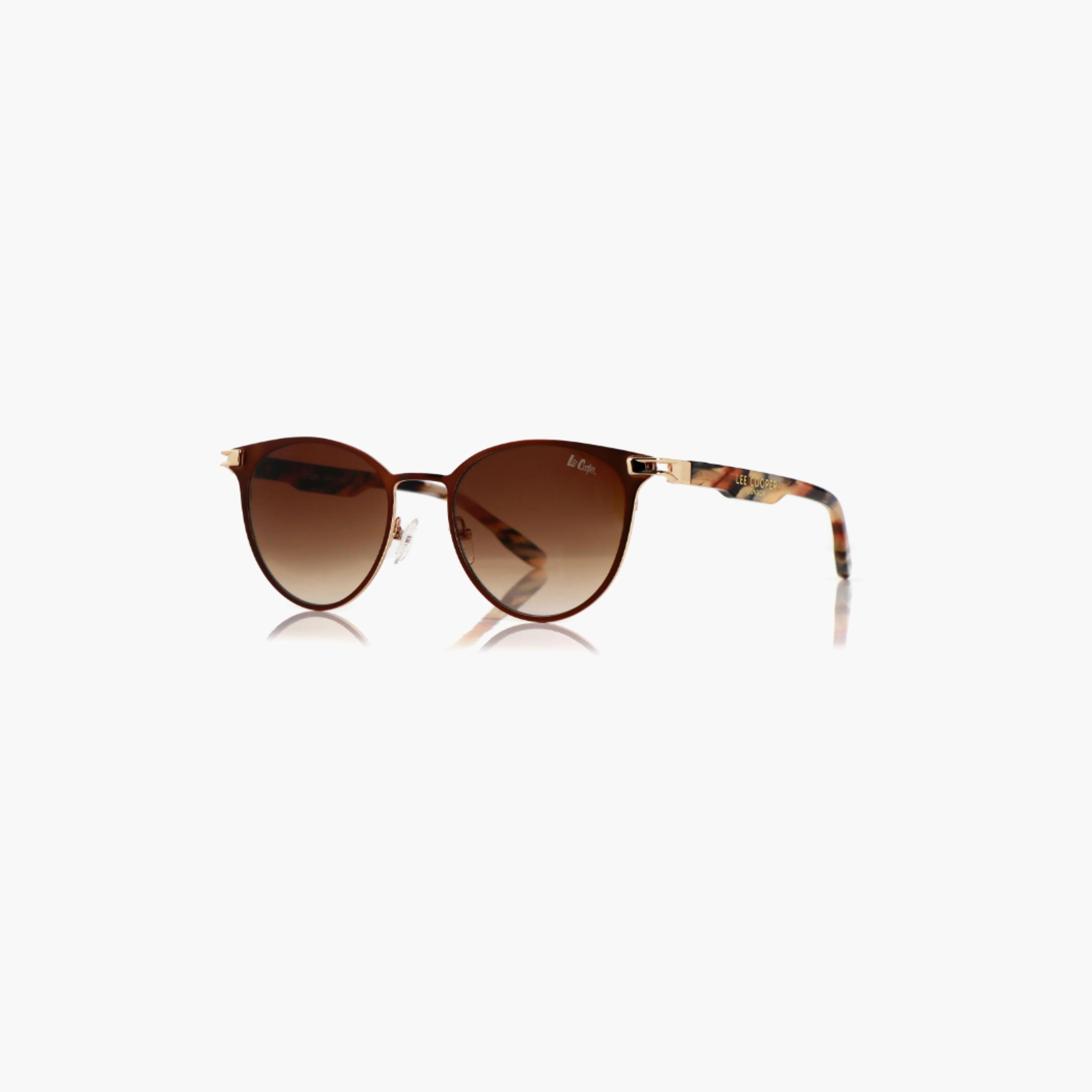 Lee Cooper Women Round Polorized Brown Sunglasses | LCW10241C4-women-sunglasses-image-1