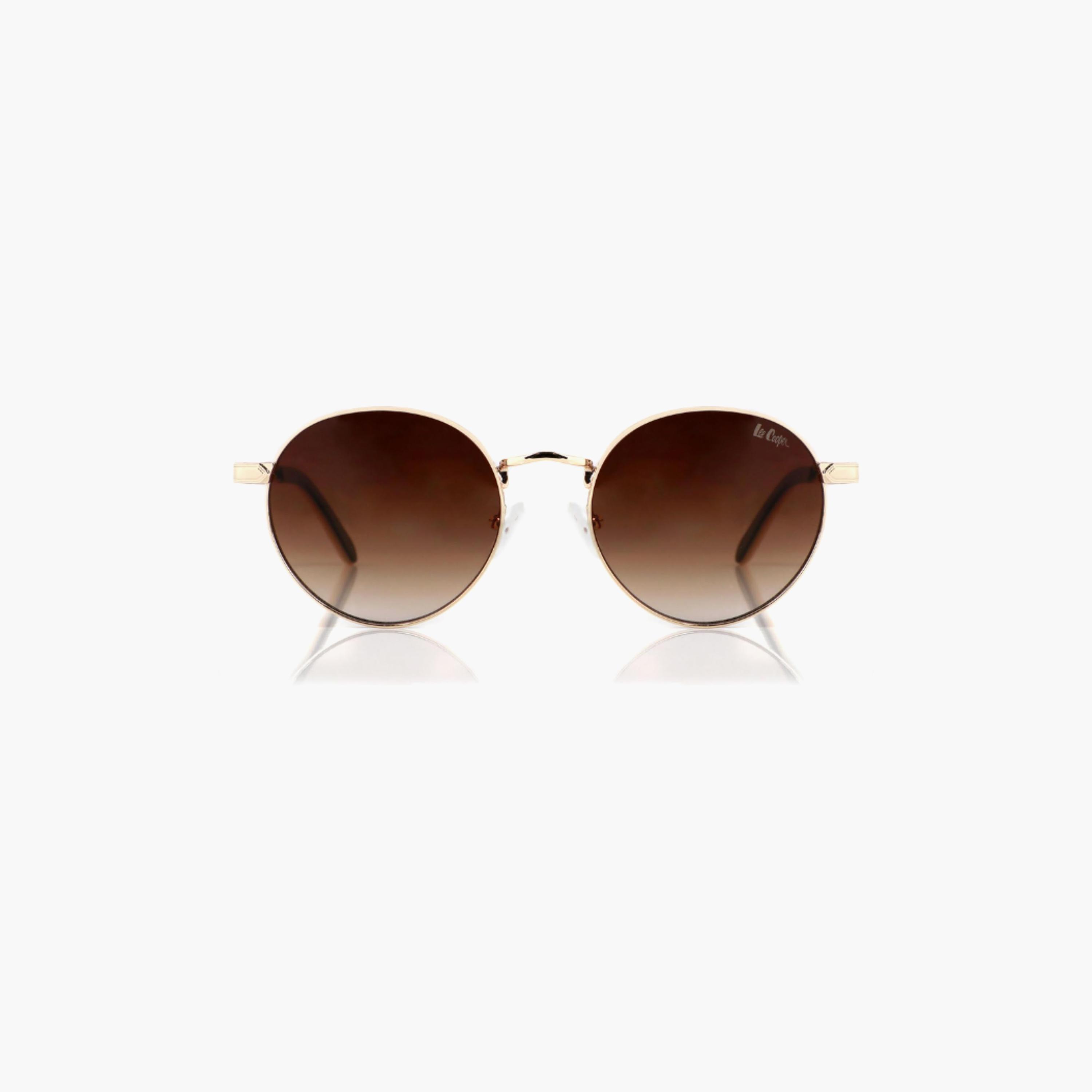 نظارات شمسية دائرية بنية اللون من لي كوبر للنساء | LCW10244C4-women-sunglasses-image-4
