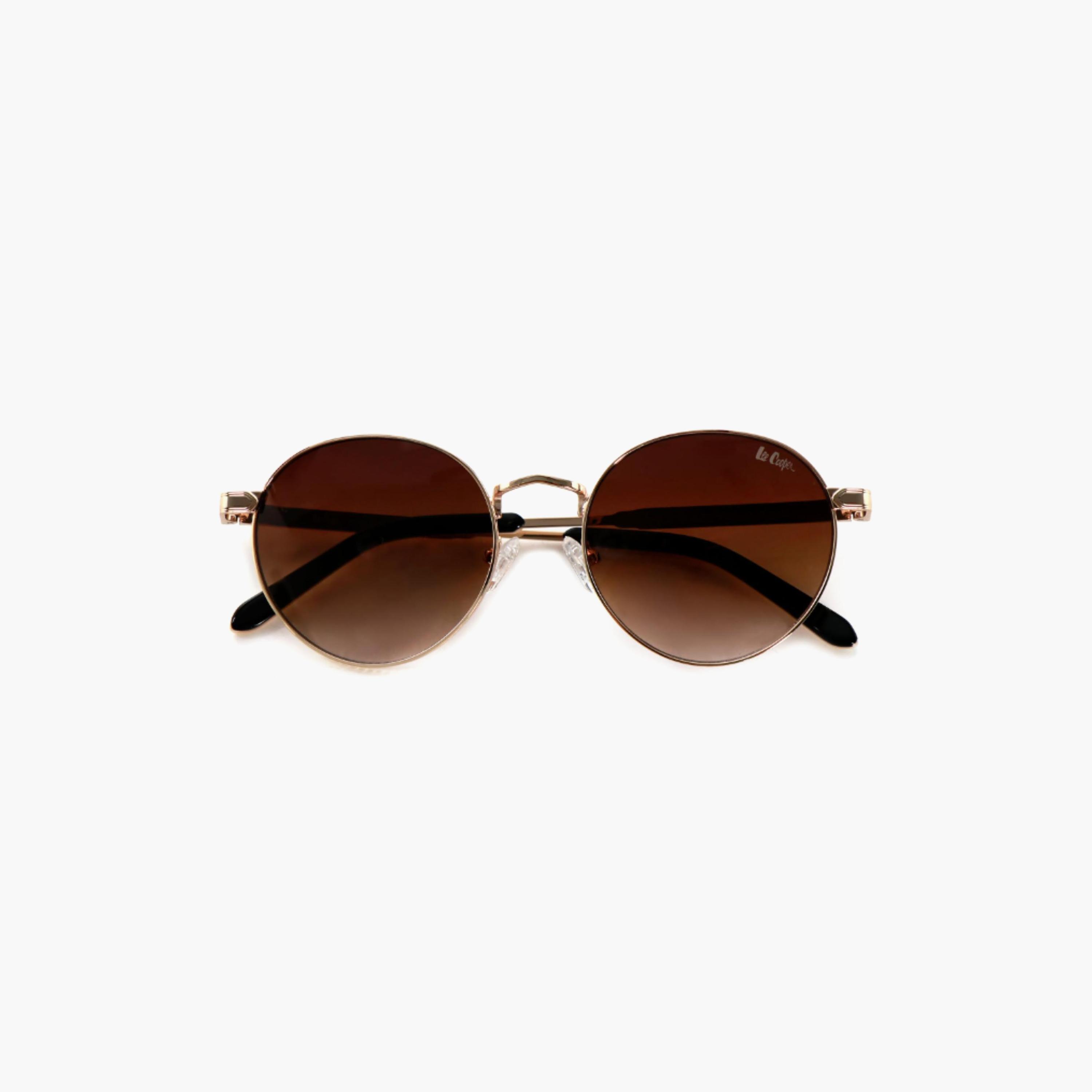 نظارات شمسية دائرية بنية اللون من لي كوبر للنساء | LCW10244C4-women-sunglasses-image-5