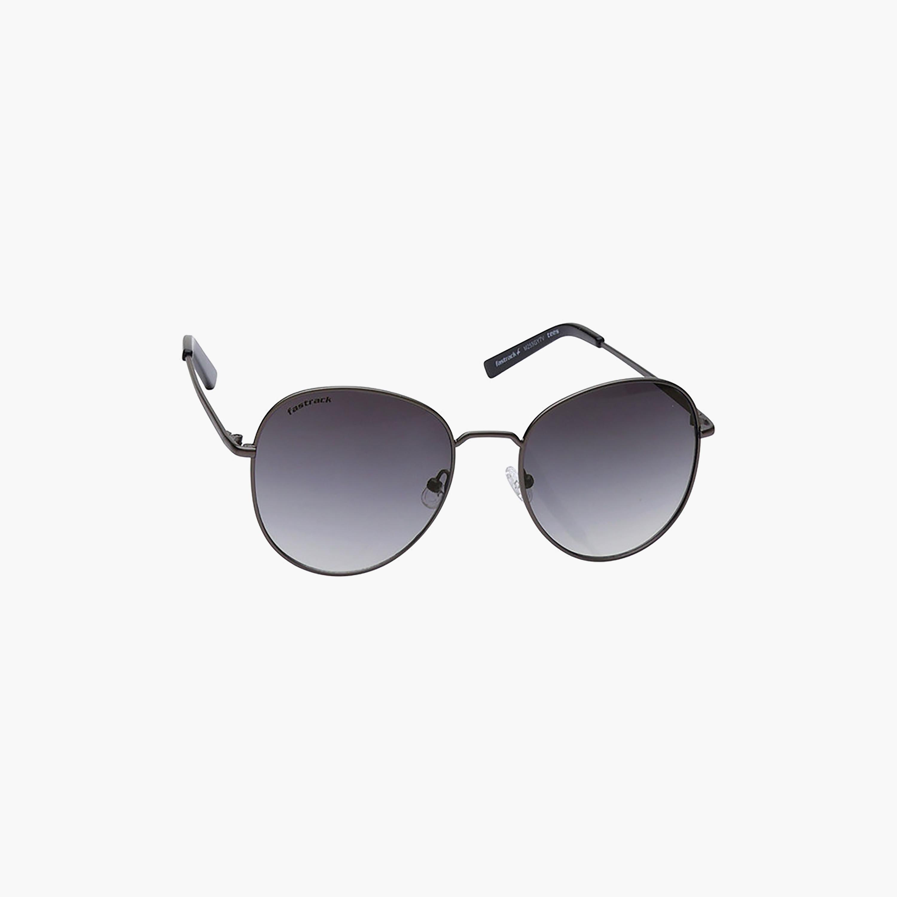 نظارات شمسية دائرية رمادية للنساء من فاستراك | M255GY7V-women-sunglasses-image-1