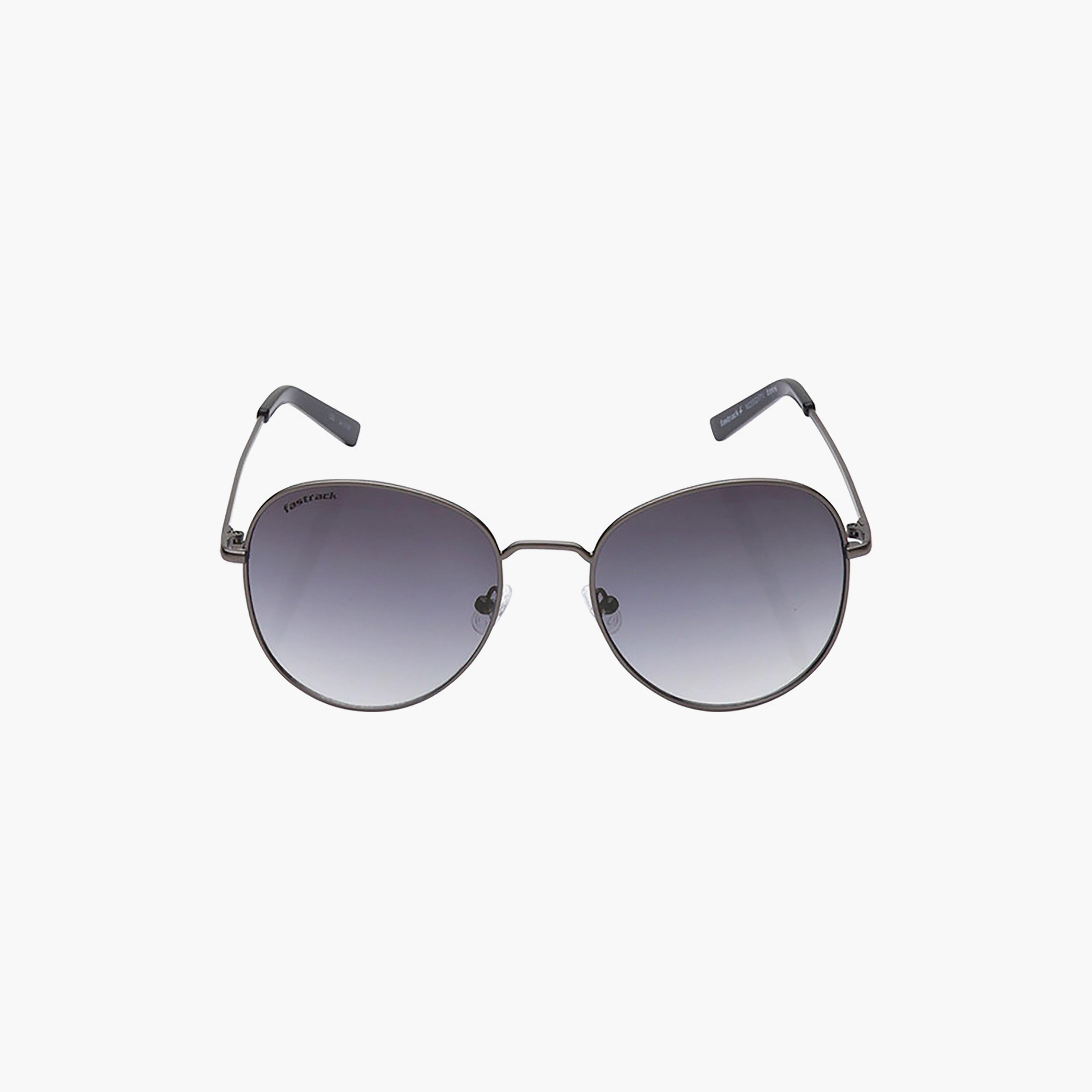 نظارات شمسية دائرية رمادية للنساء من فاستراك | M255GY7V-women-sunglasses-image-4