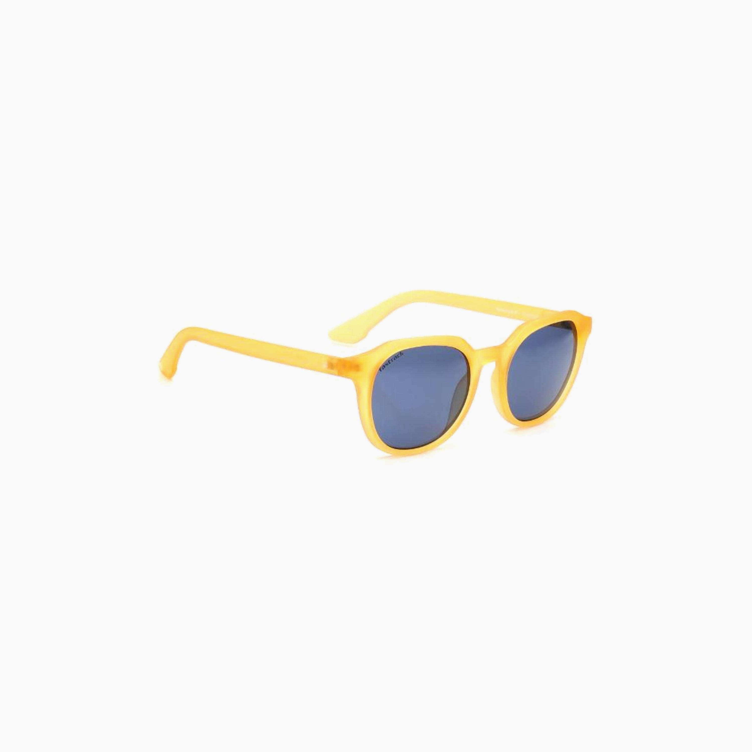نظارات شمسية دائرية زرقاء للجنسين من فاستراك | P584BL2V-men-sunglasses-image-1
